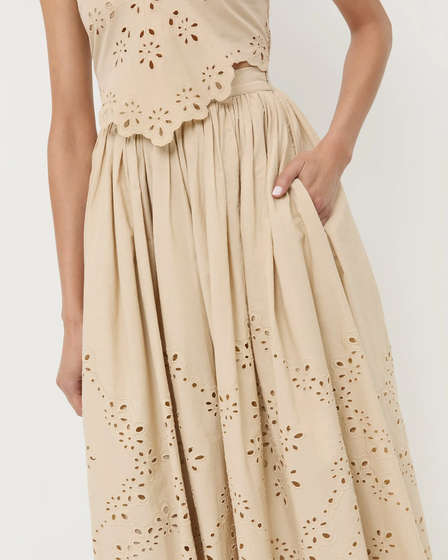 Star Skirt | Tan - Image 4