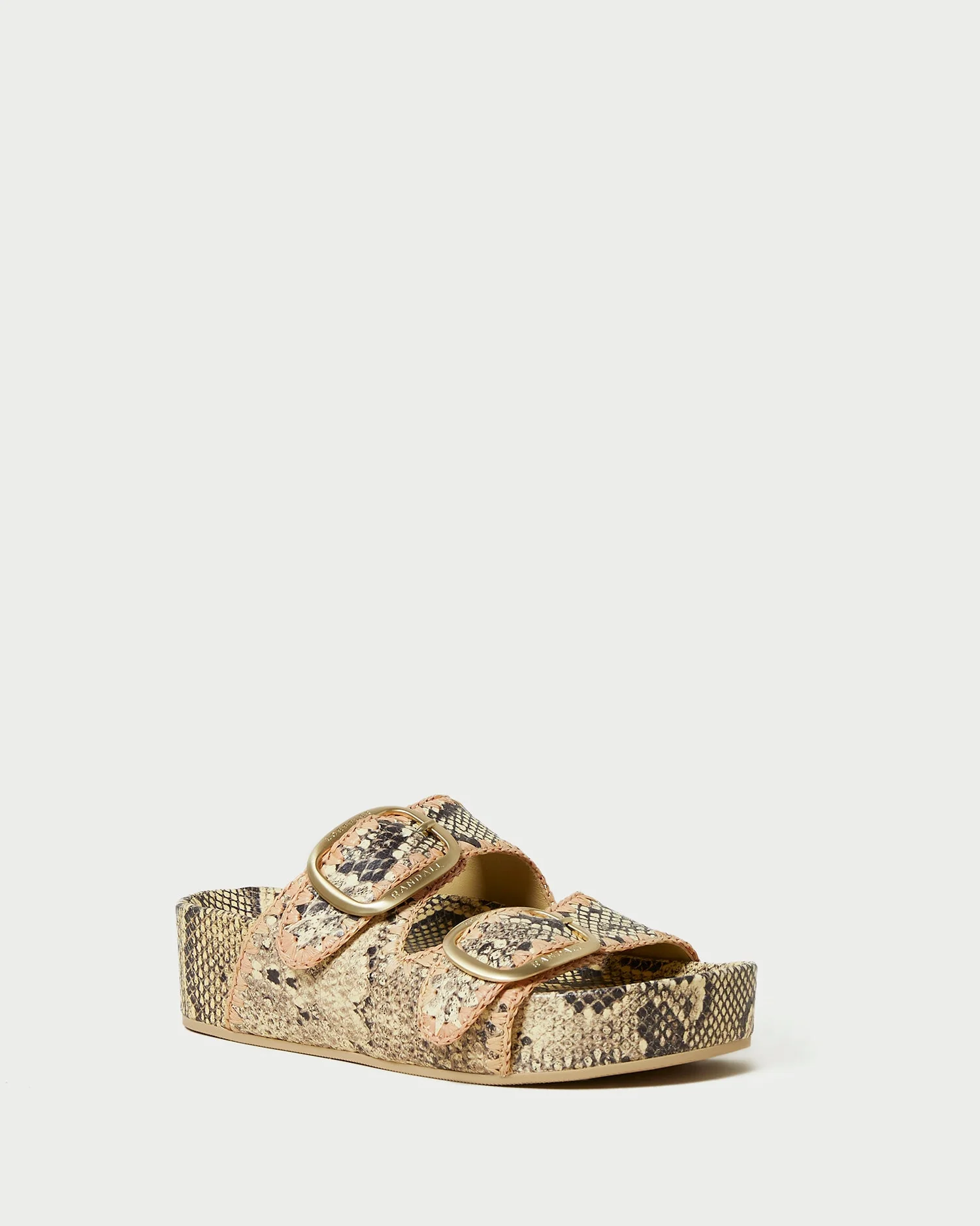 Theo Footbed Sandal | Bone/Pink