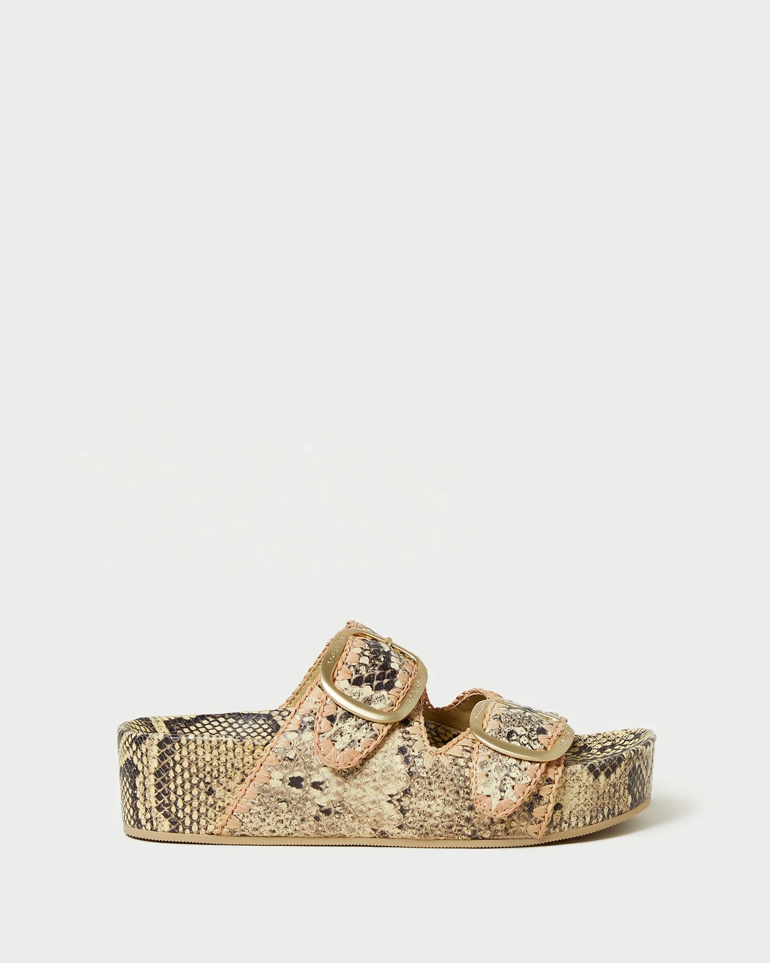 Theo Footbed Sandal | Bone/Pink - Image 2