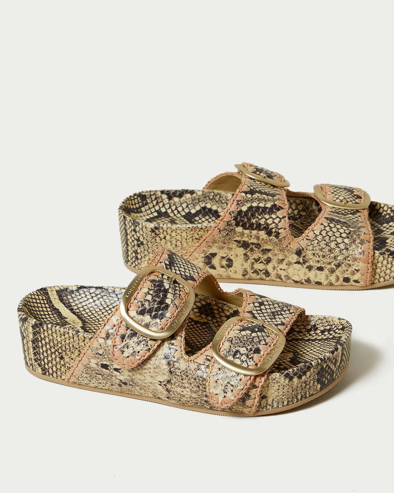 Theo Footbed Sandal | Bone/Pink - Image 4