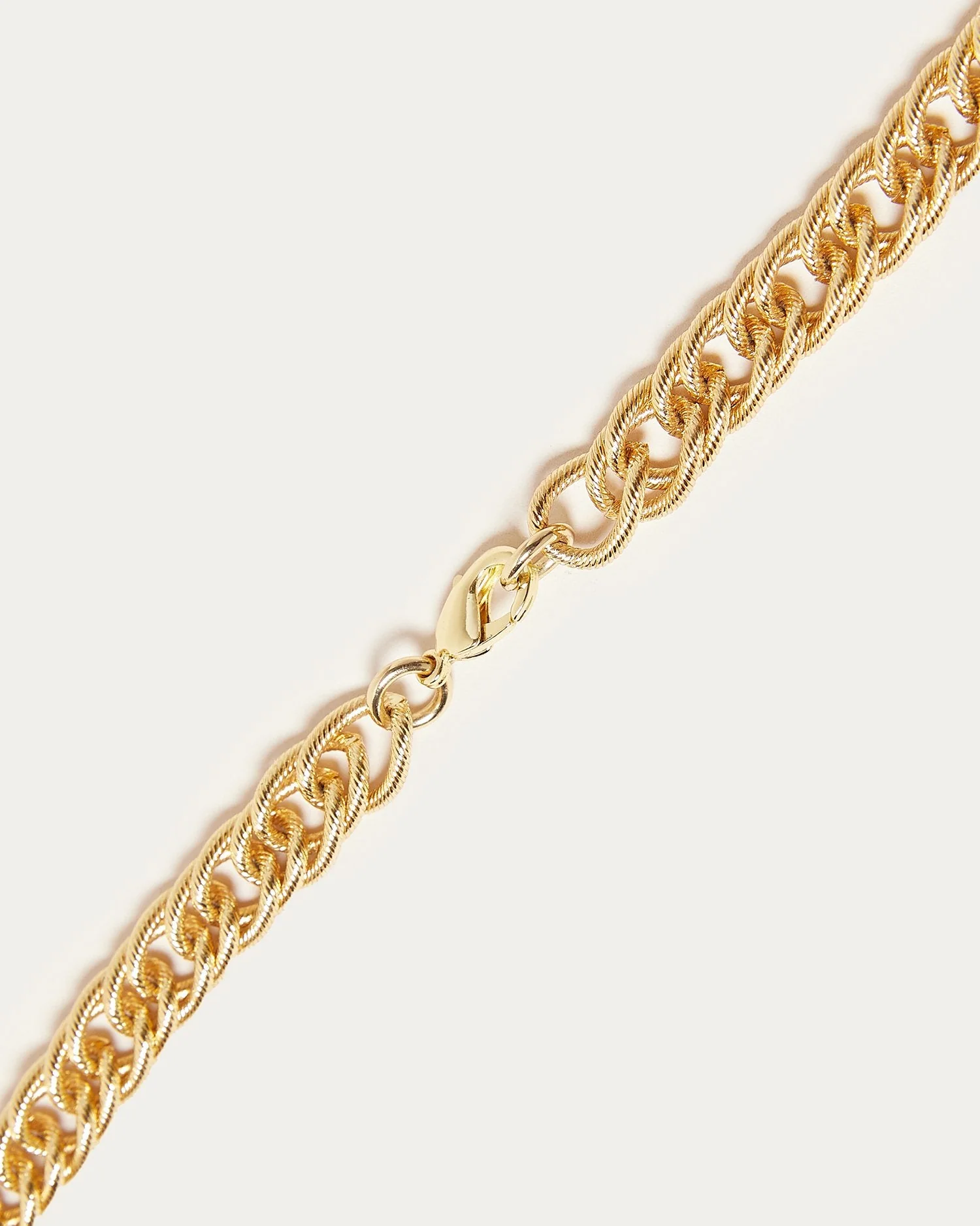 Tiana Twisty Chain Necklace | Gold - Image 4