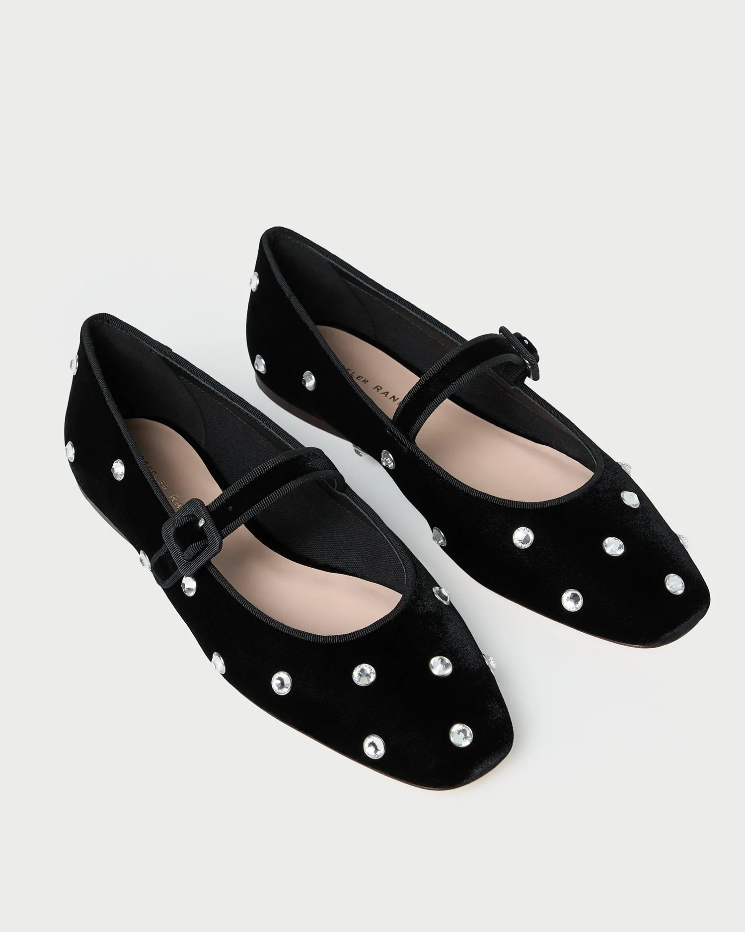 Velvet Mary Jane | Ginger Black/Crystal - Image 4