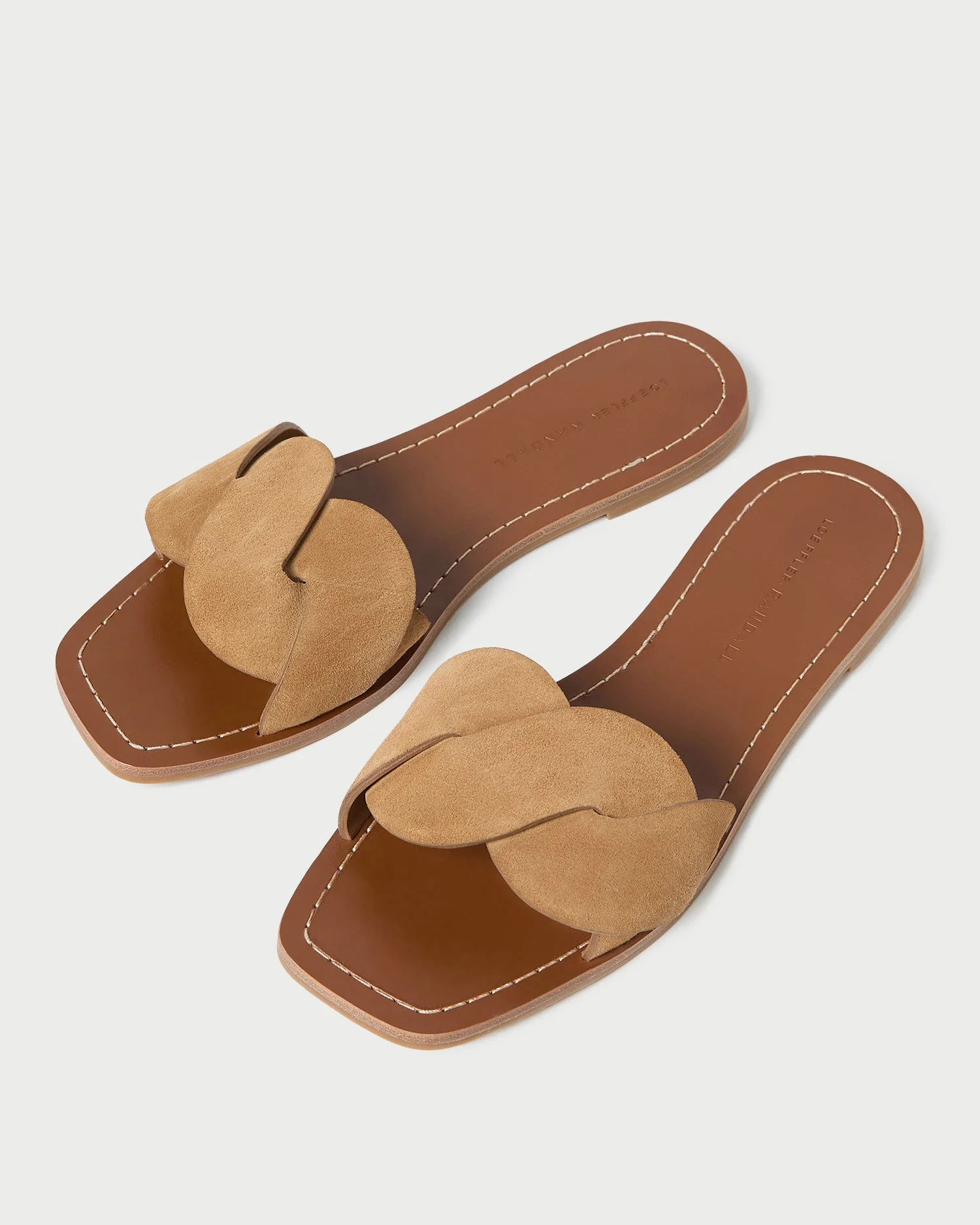 Willajo Suede Braid Sandal | Toffee - Image 3