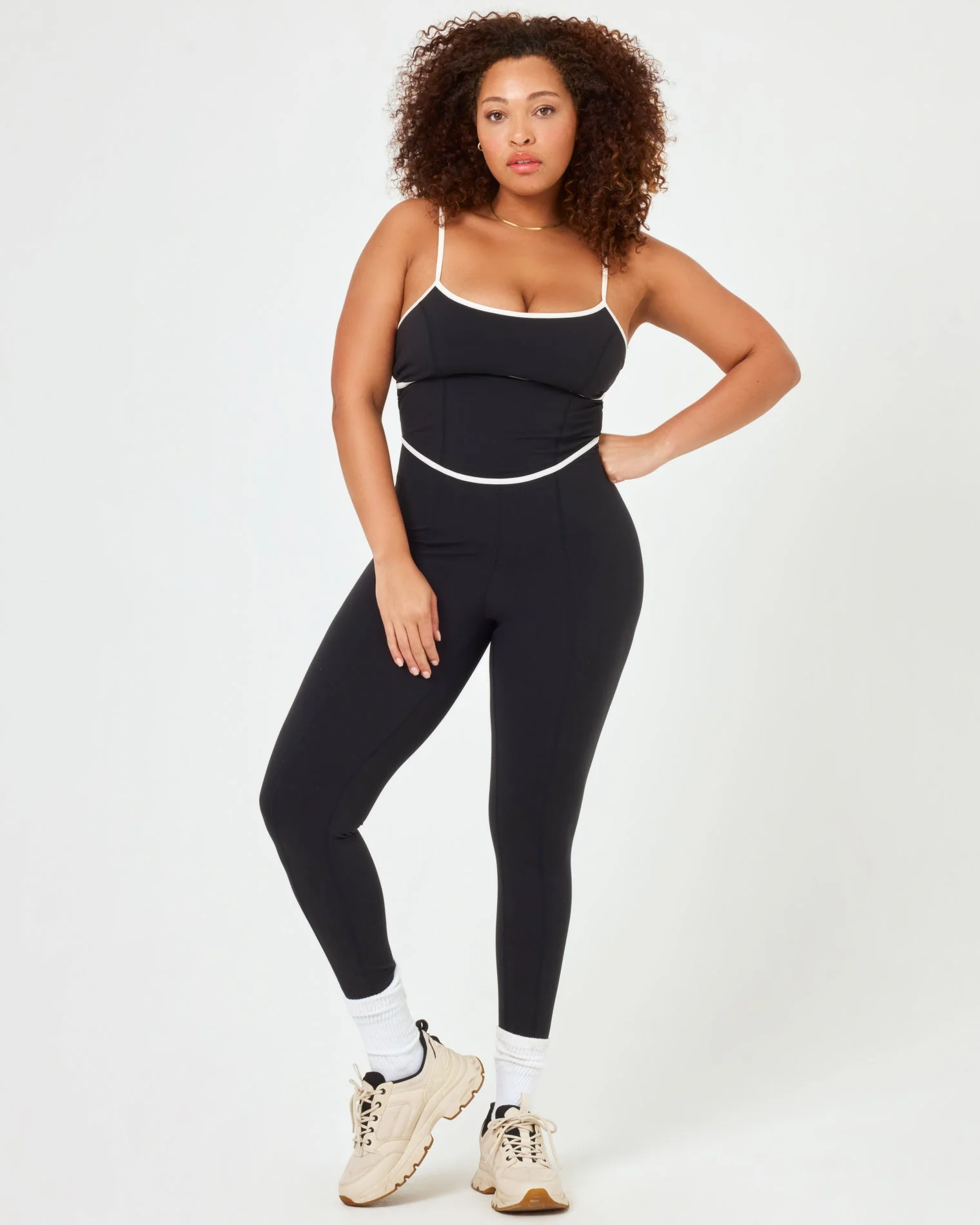Ace Jumpsuit | Black Cream - Image 8