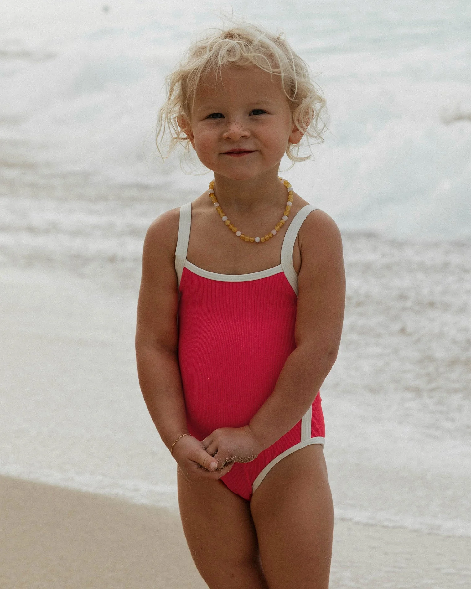 Beach Skipper One Piece | Pout Cream - Image 4