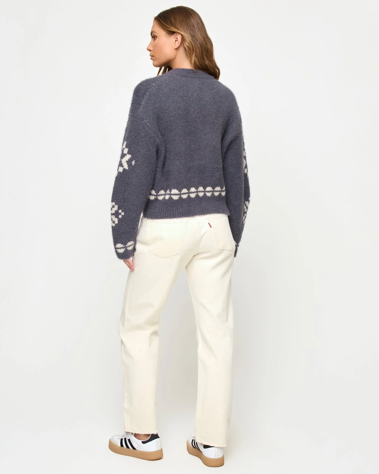 Cosmos Sweater | Snowy Mile Fair Isle - Image 4