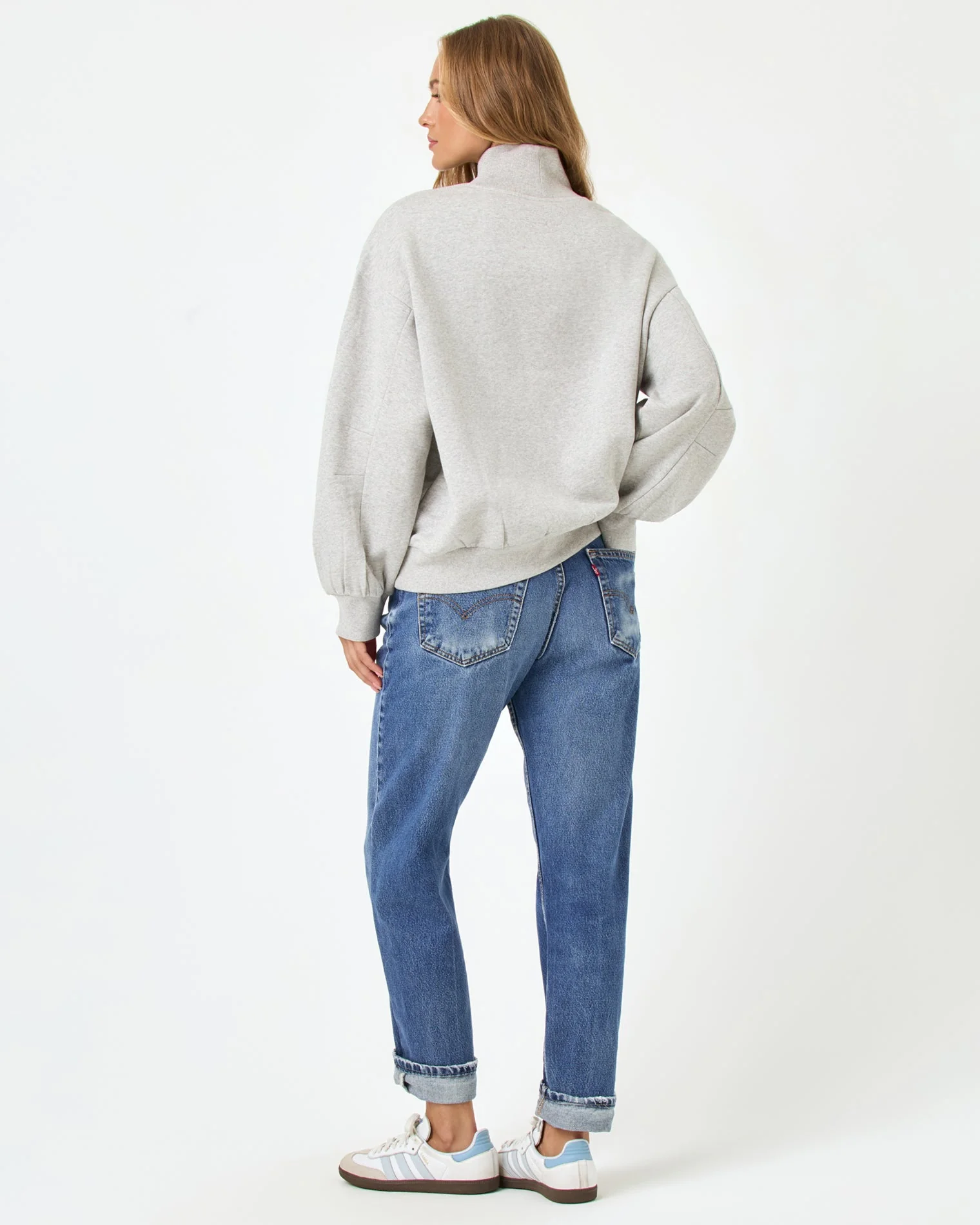 Crush Sweatshirt | Heather Gray - Image 4