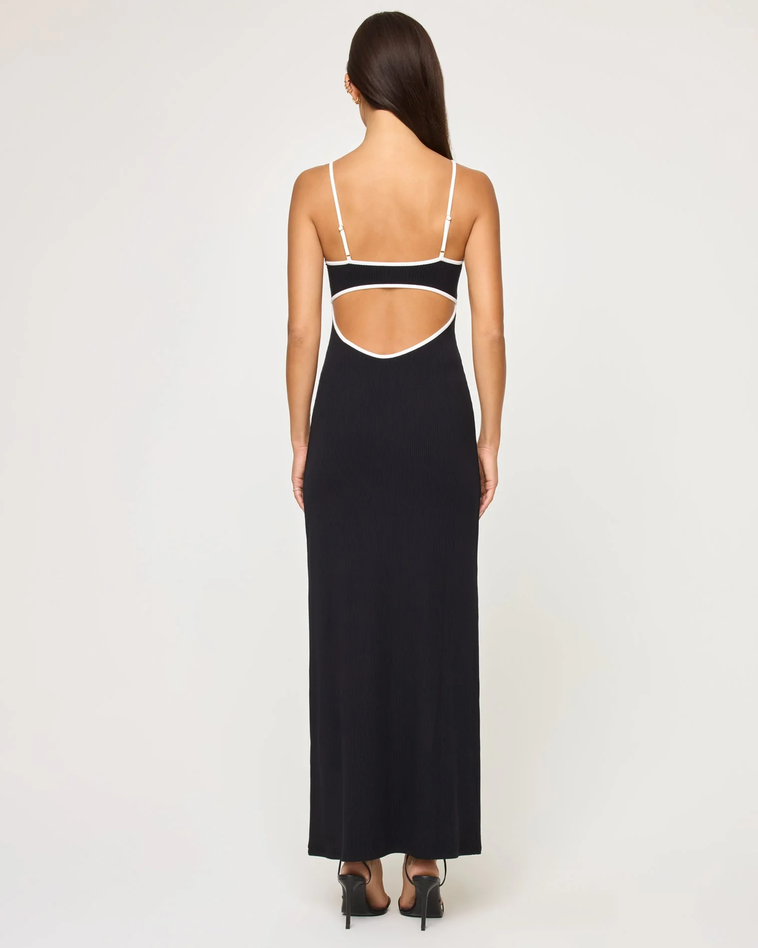 Jordana Dress | Black Cream - Image 3
