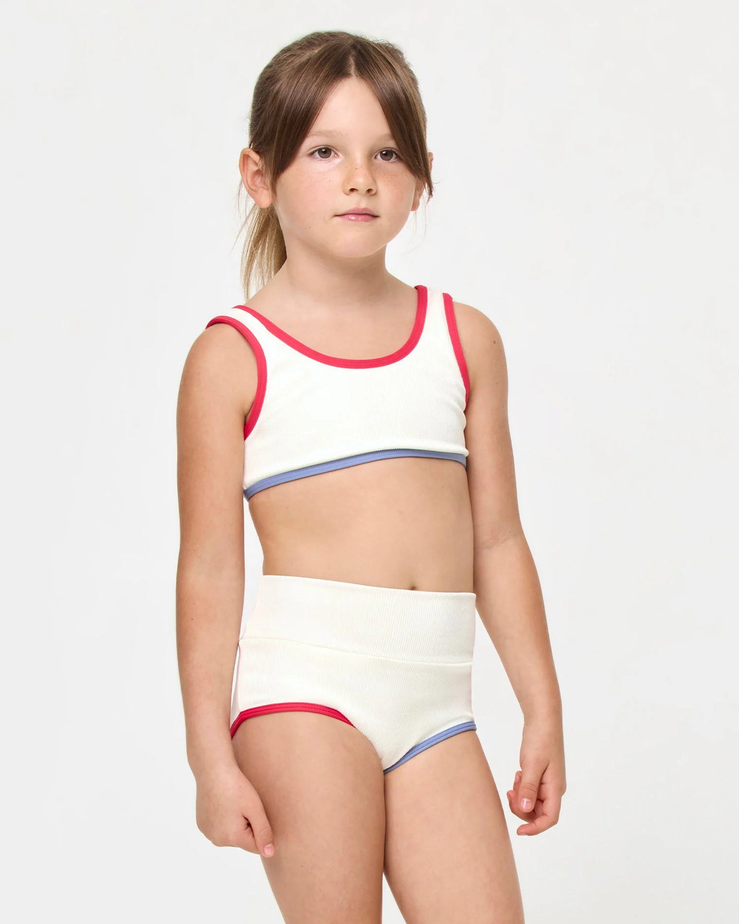 Mini Me Set | Cream Pout Chambray