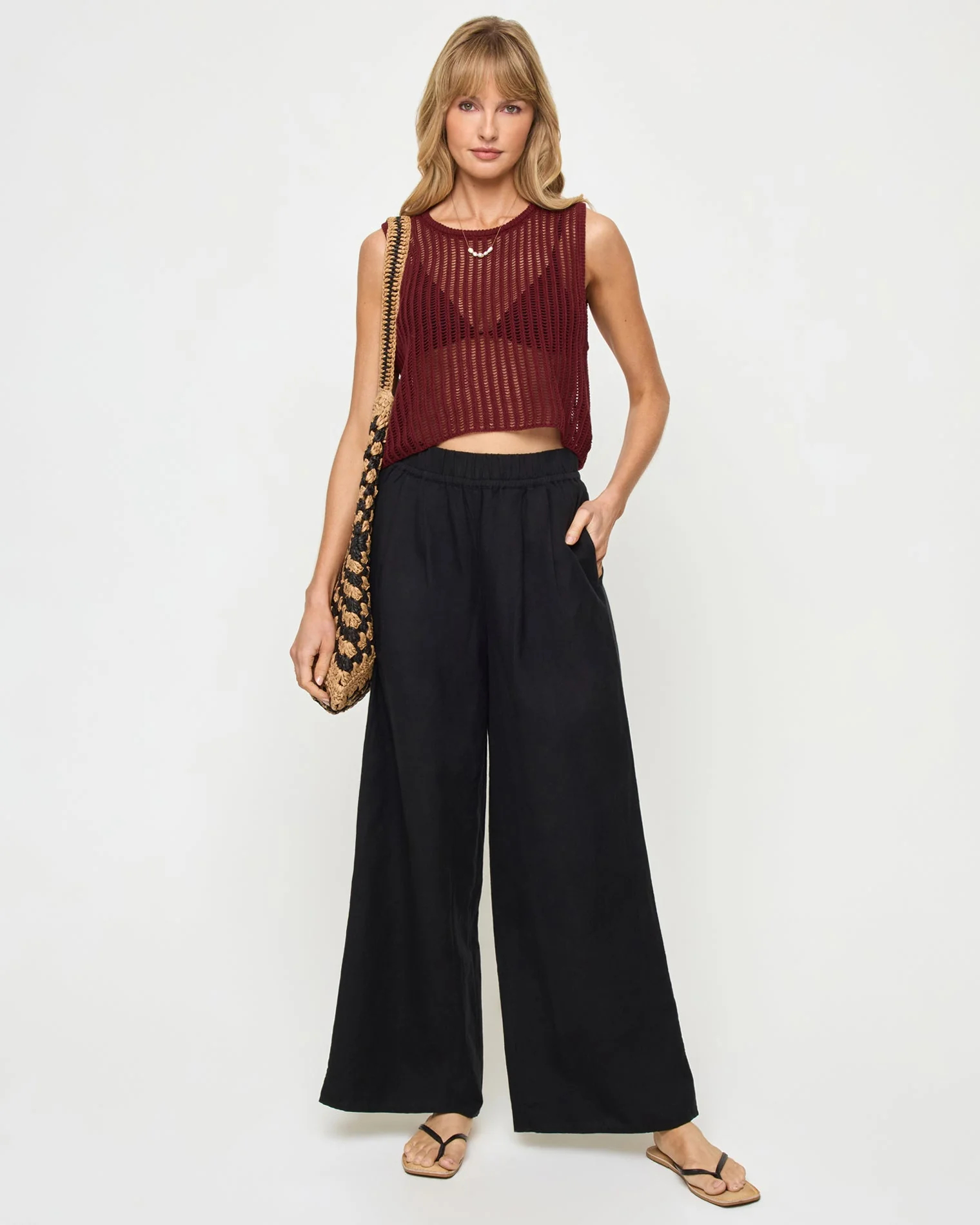 Sander Top | Sangria - Image 5