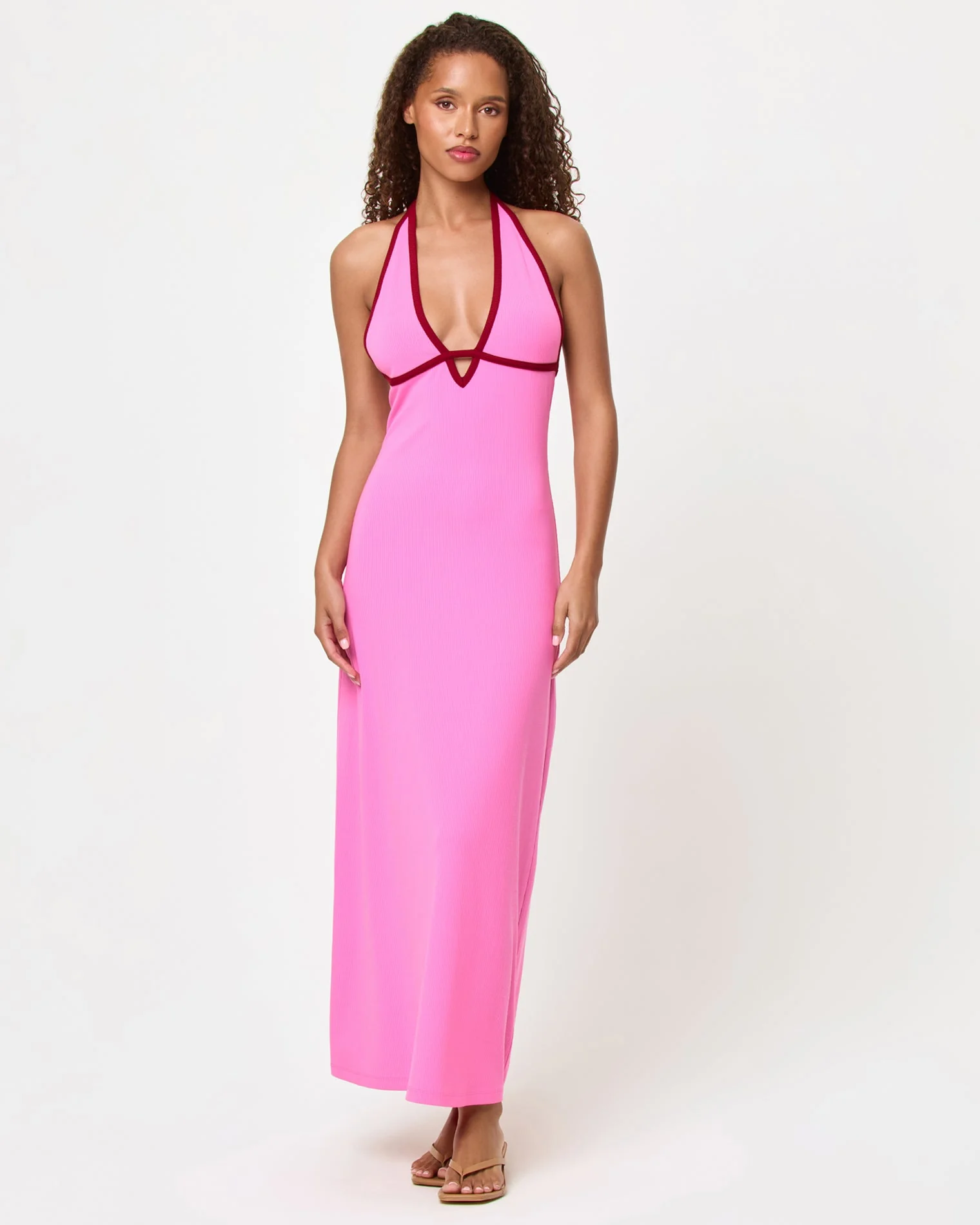 Shea Maxi Dress | Hottest Pink Simmer