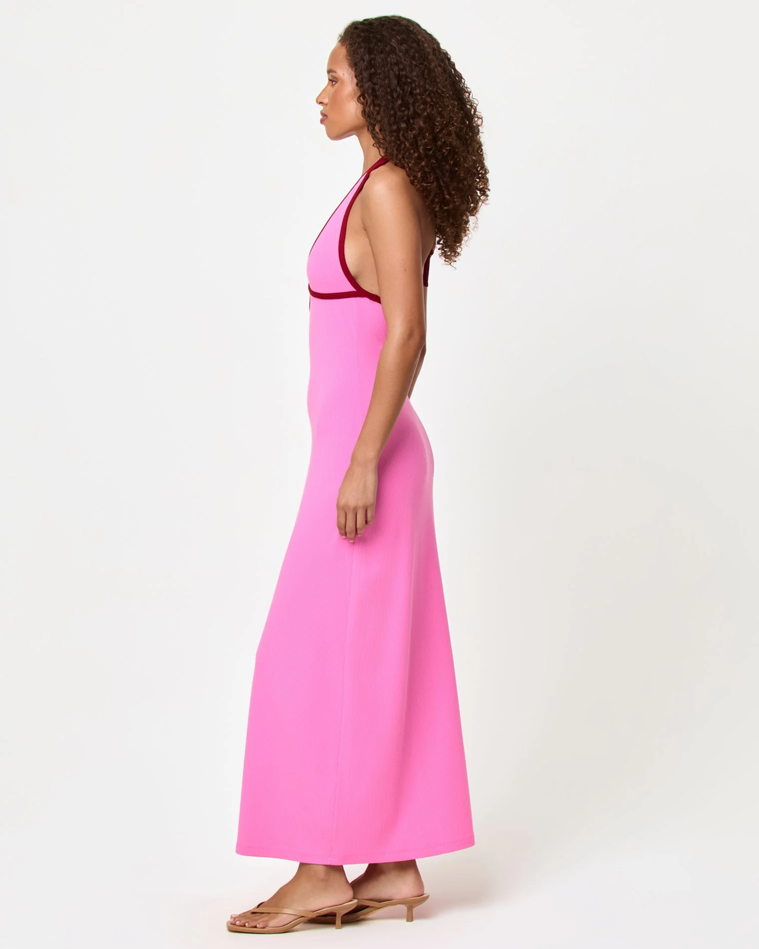 Shea Maxi Dress | Hottest Pink Simmer - Image 3