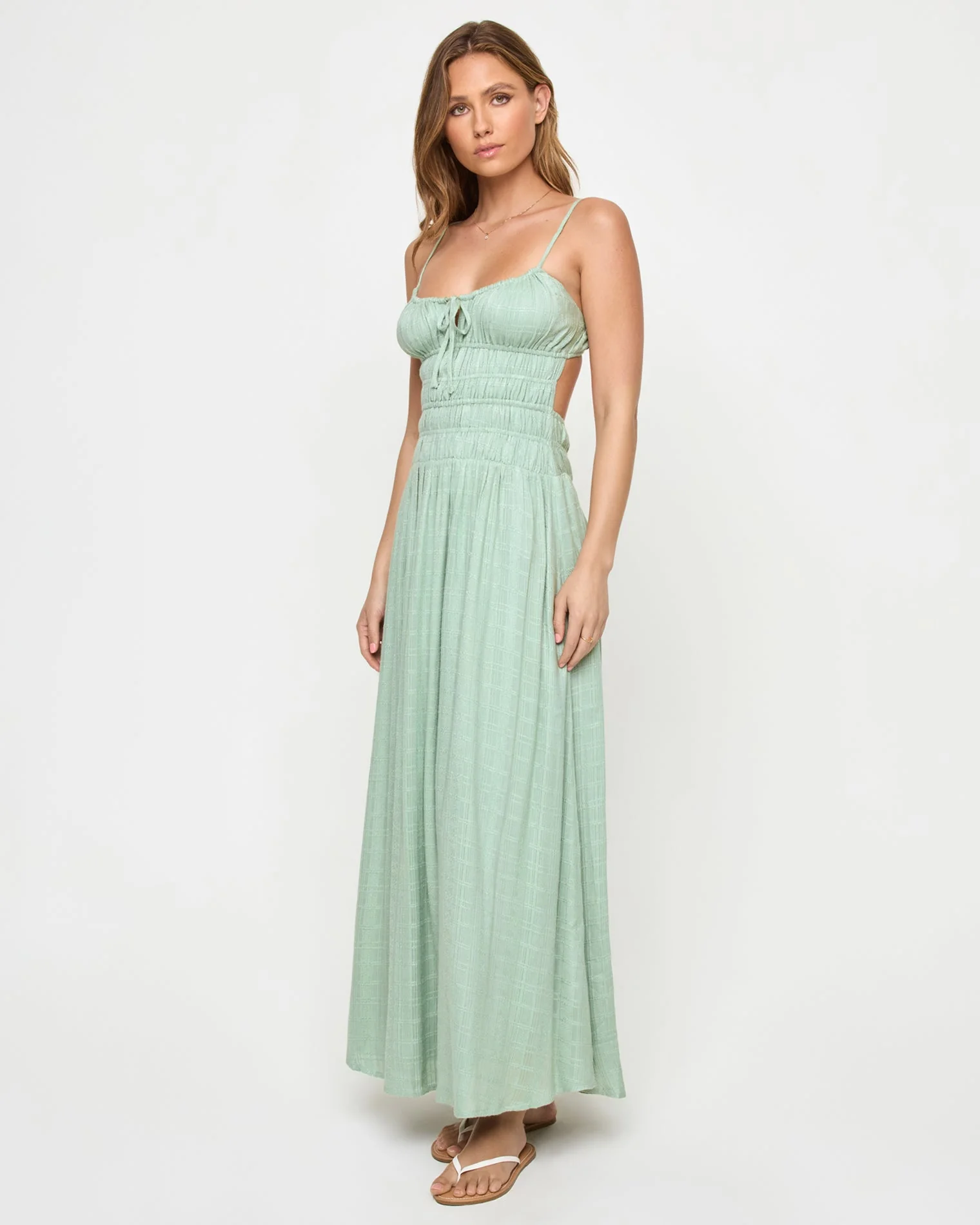 Tala Dress | Celadon - Image 2