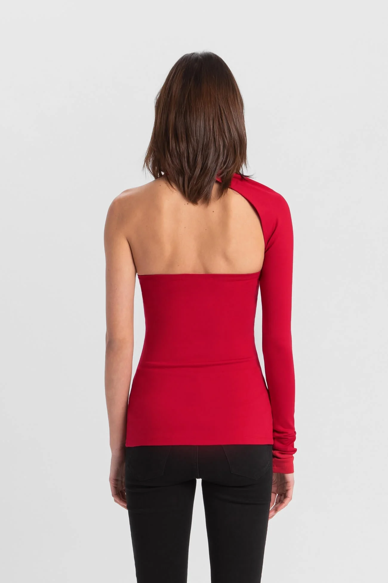 Manhattan One Shoulder Top | Off White - Image 20