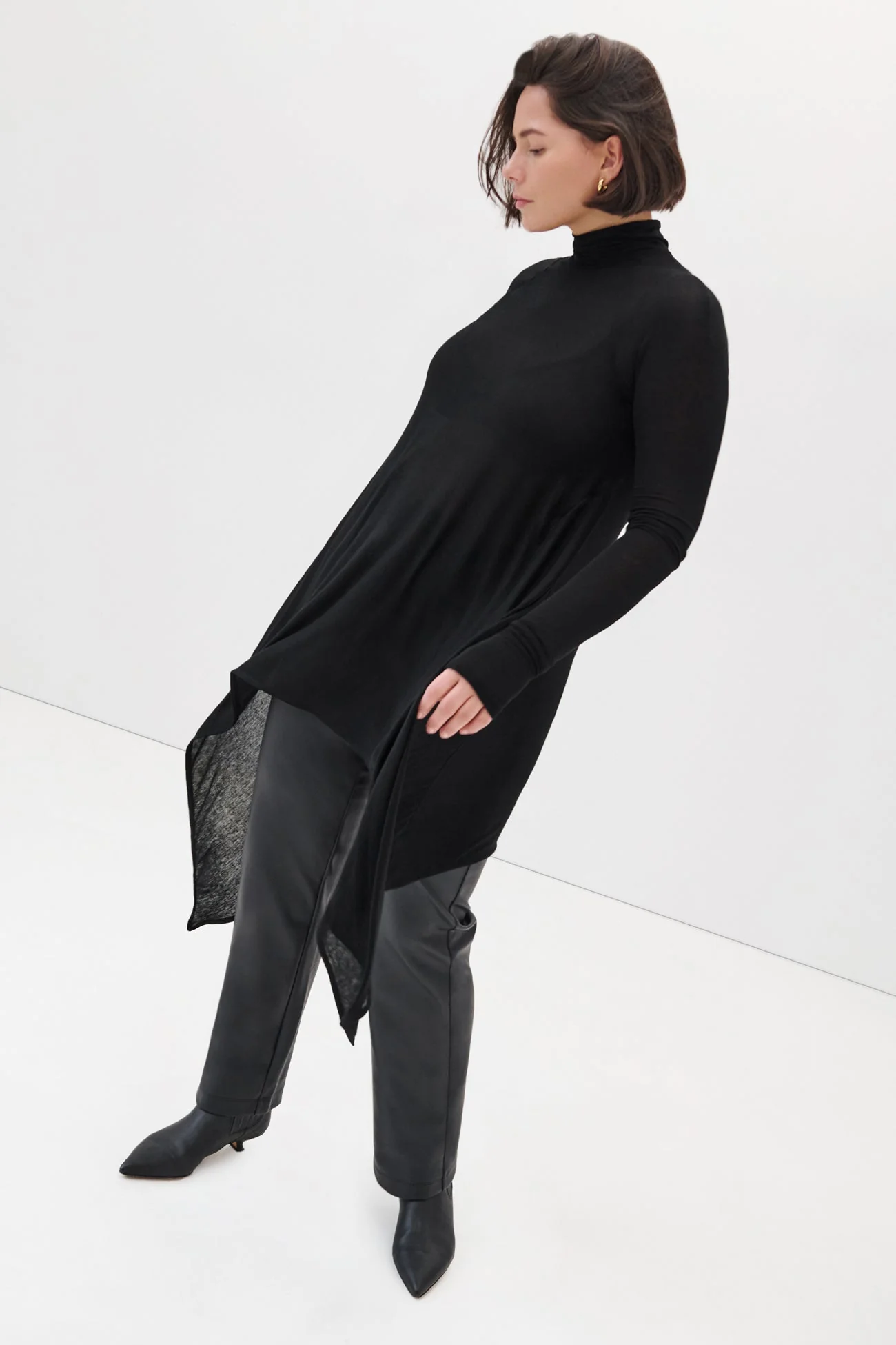 Asher Tunic | Black - Image 14