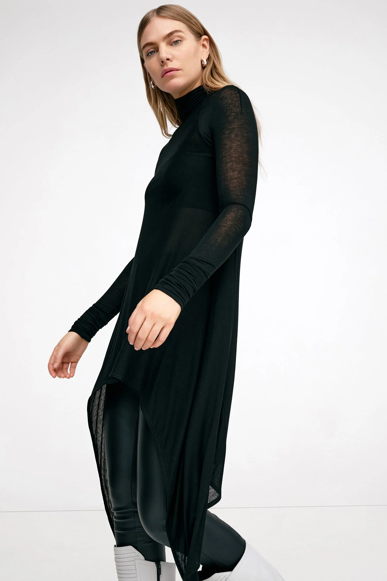 Asher Tunic | Black - Image 4