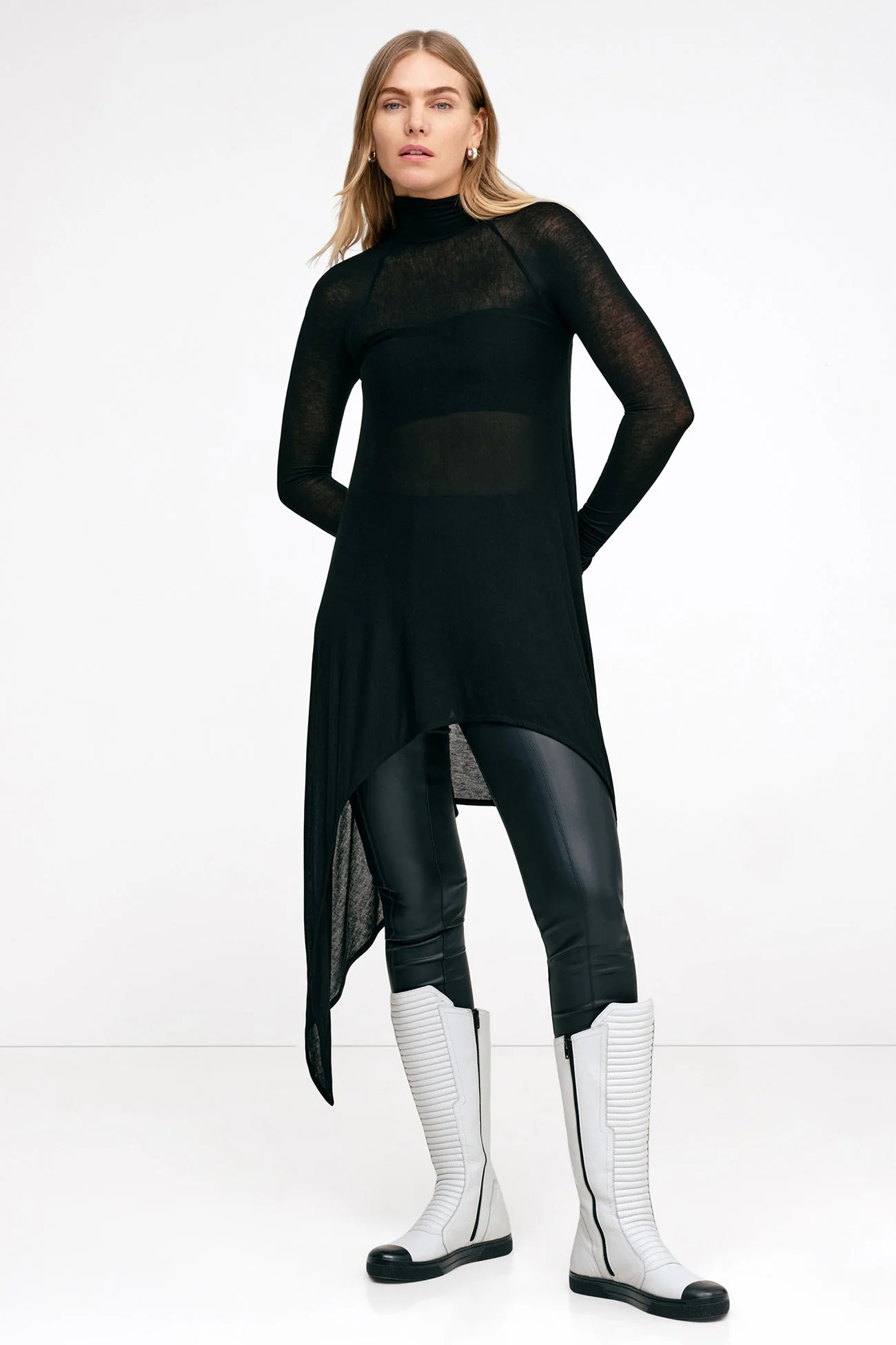Asher Tunic | Black - Image 5