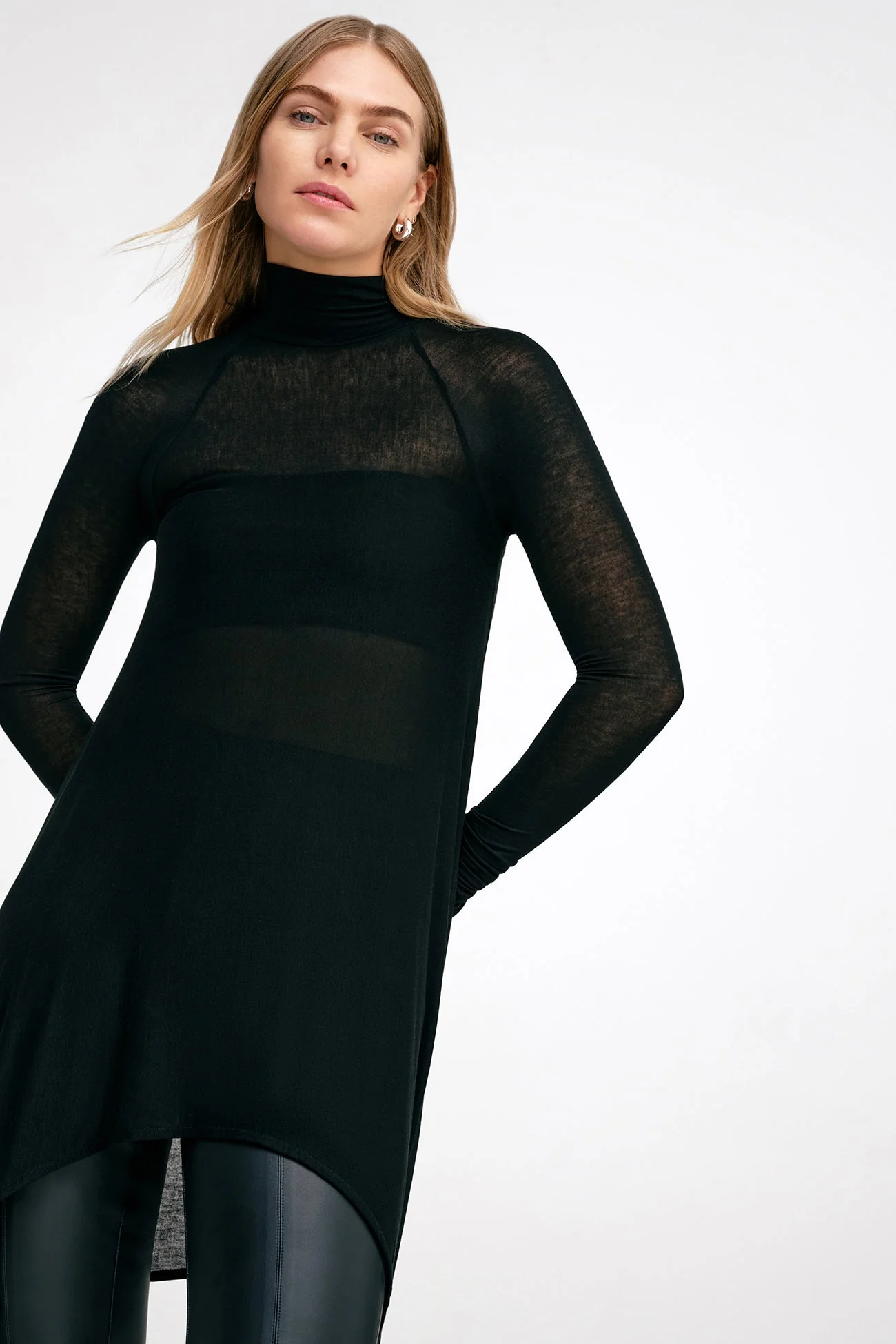 Asher Tunic | Black - Image 6
