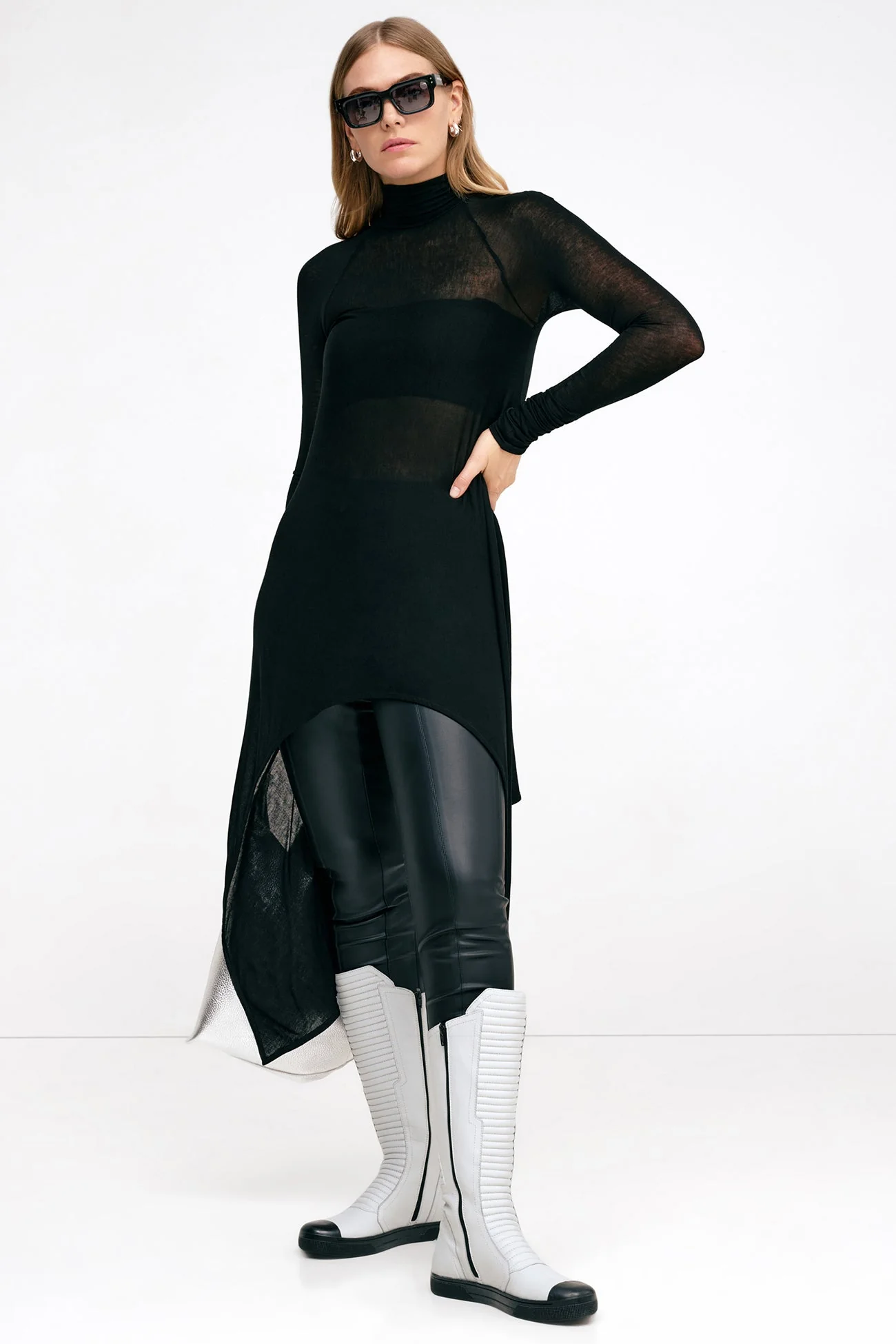 Asher Tunic | Black - Image 7