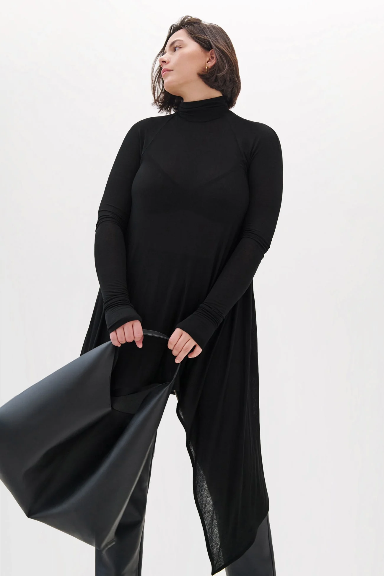 Asher Tunic | Black - Image 8