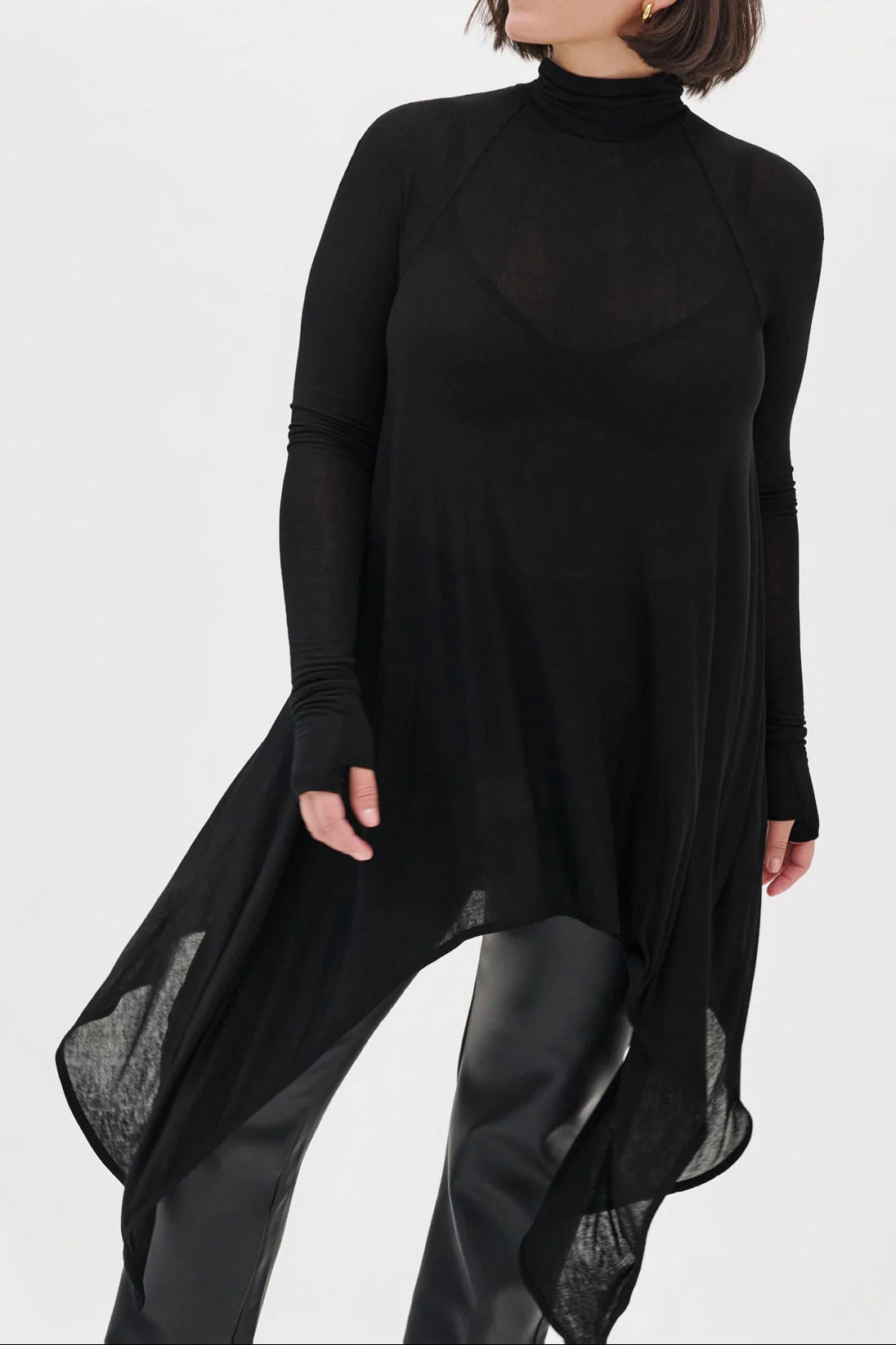 Asher Tunic | Black - Image 9