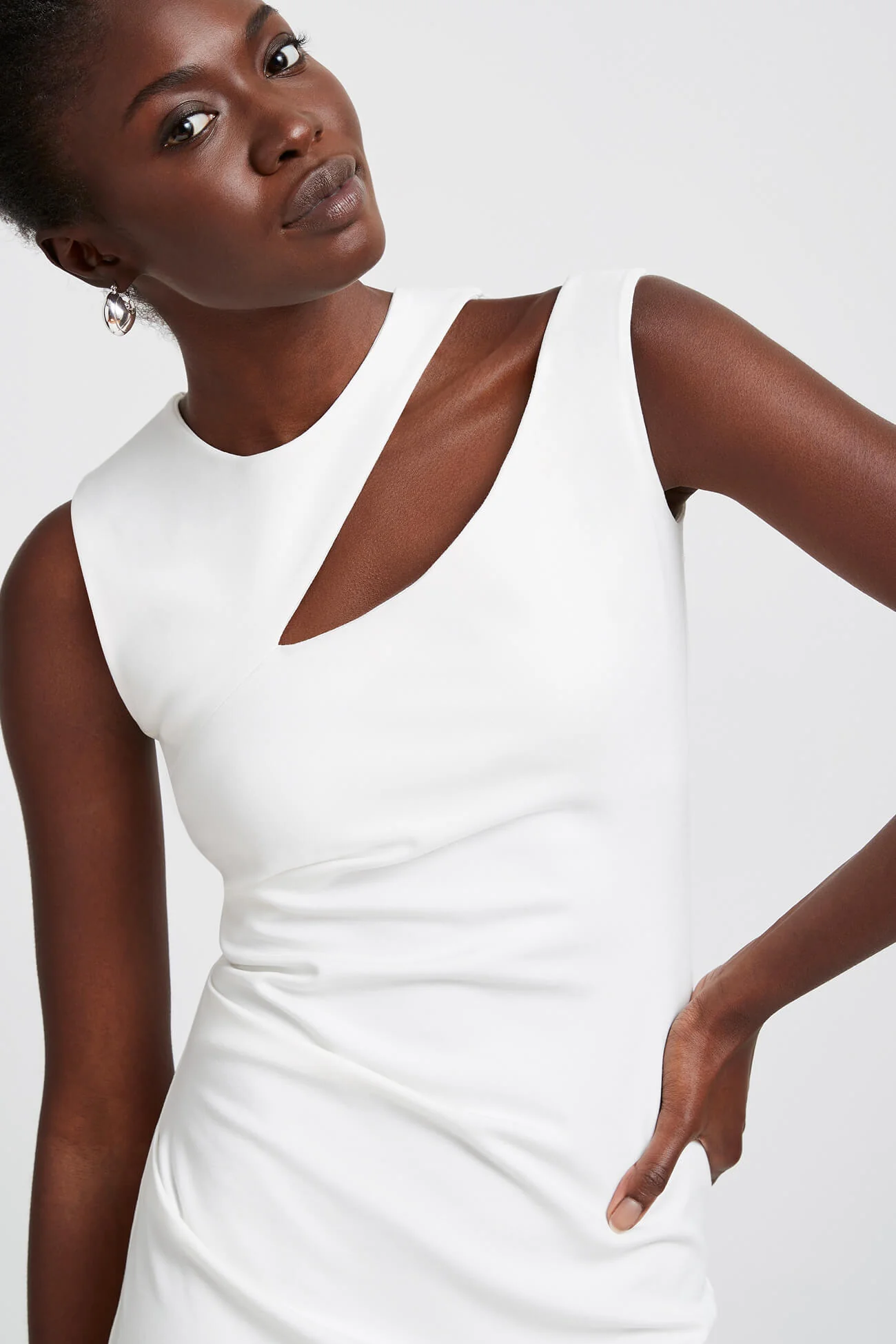 Astor Dress | Off White - Image 2