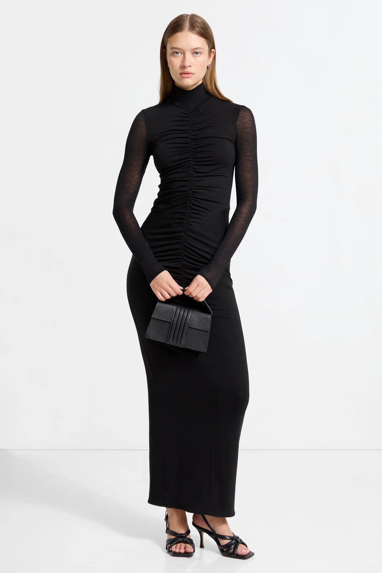 Athena Dress | Black - Image 3