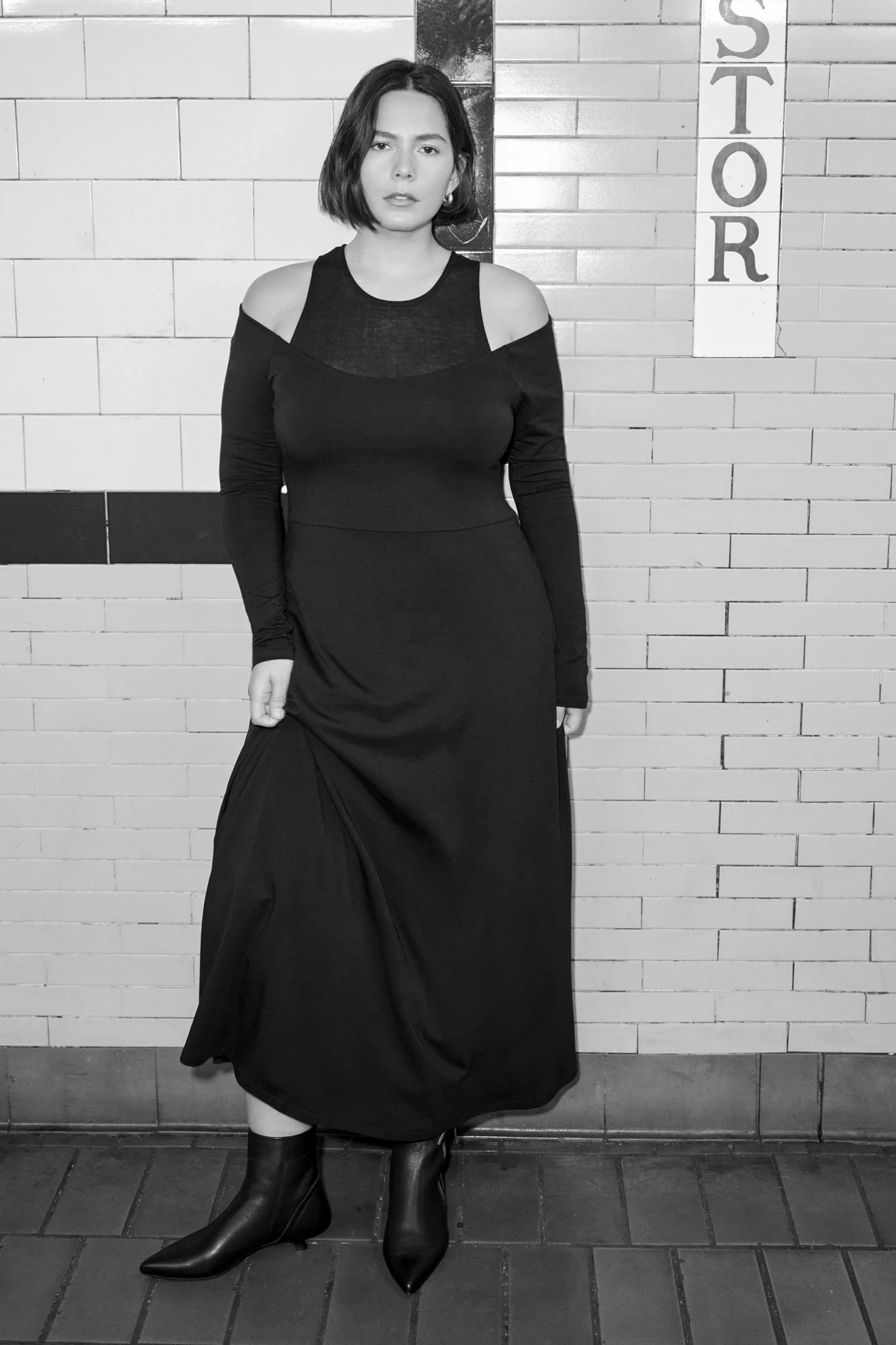 Carter Dress | Black - Image 10