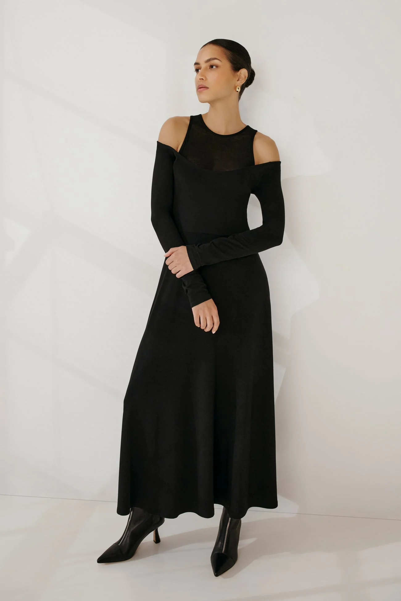 Carter Dress | Black - Image 8