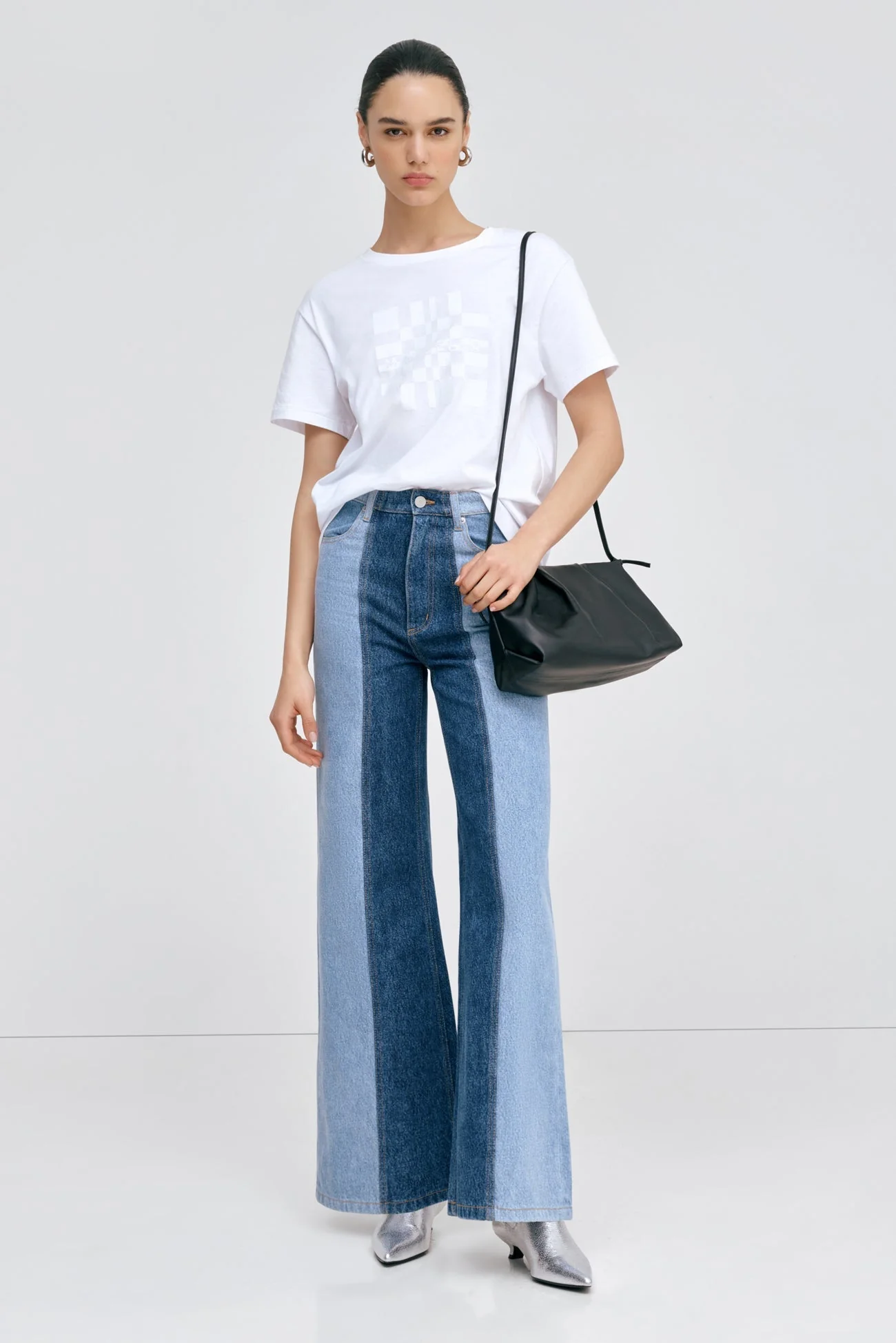 Christina Two-Toned Jeans | Blue Split - Image 7
