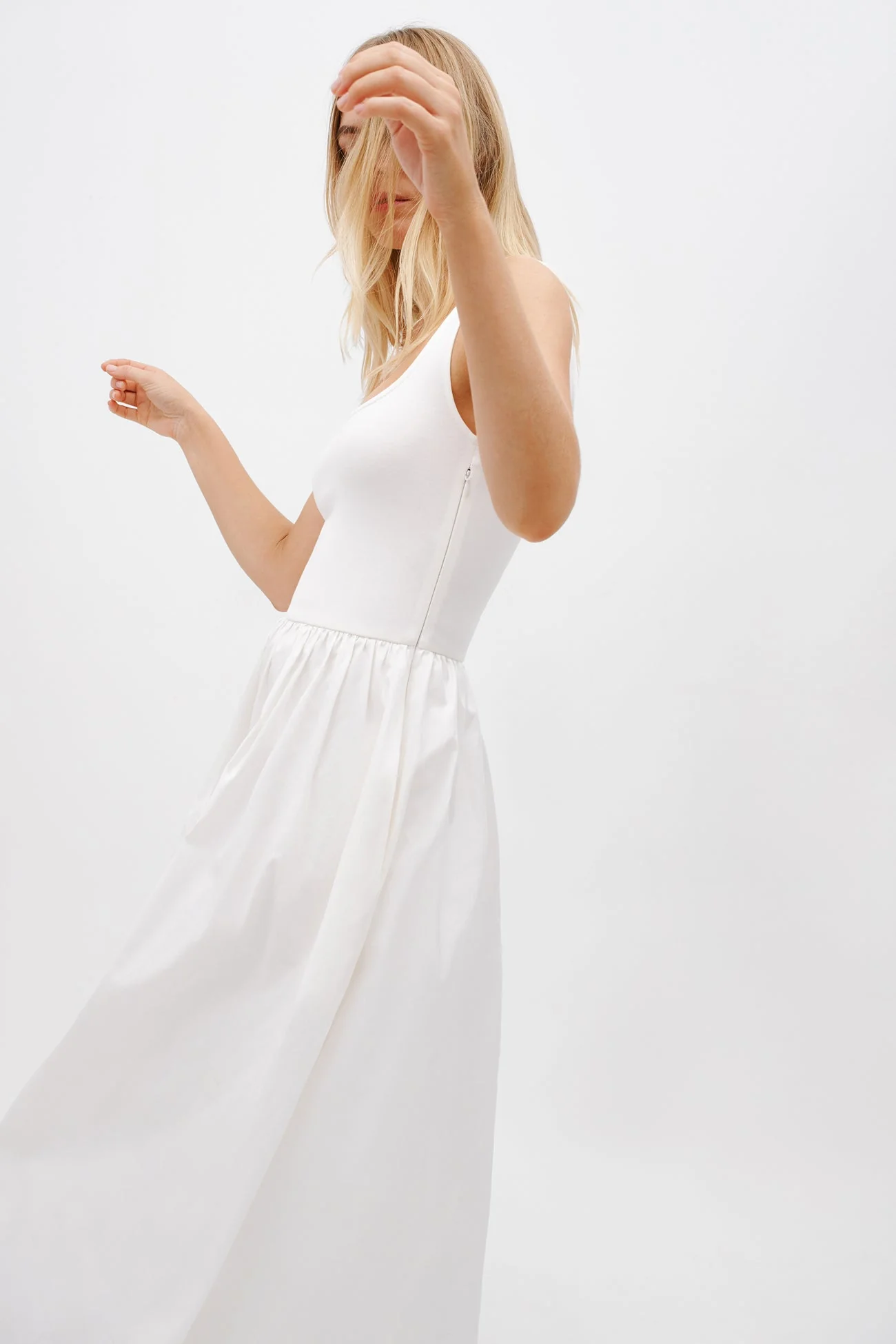 Clara Dress | Off White - Image 5