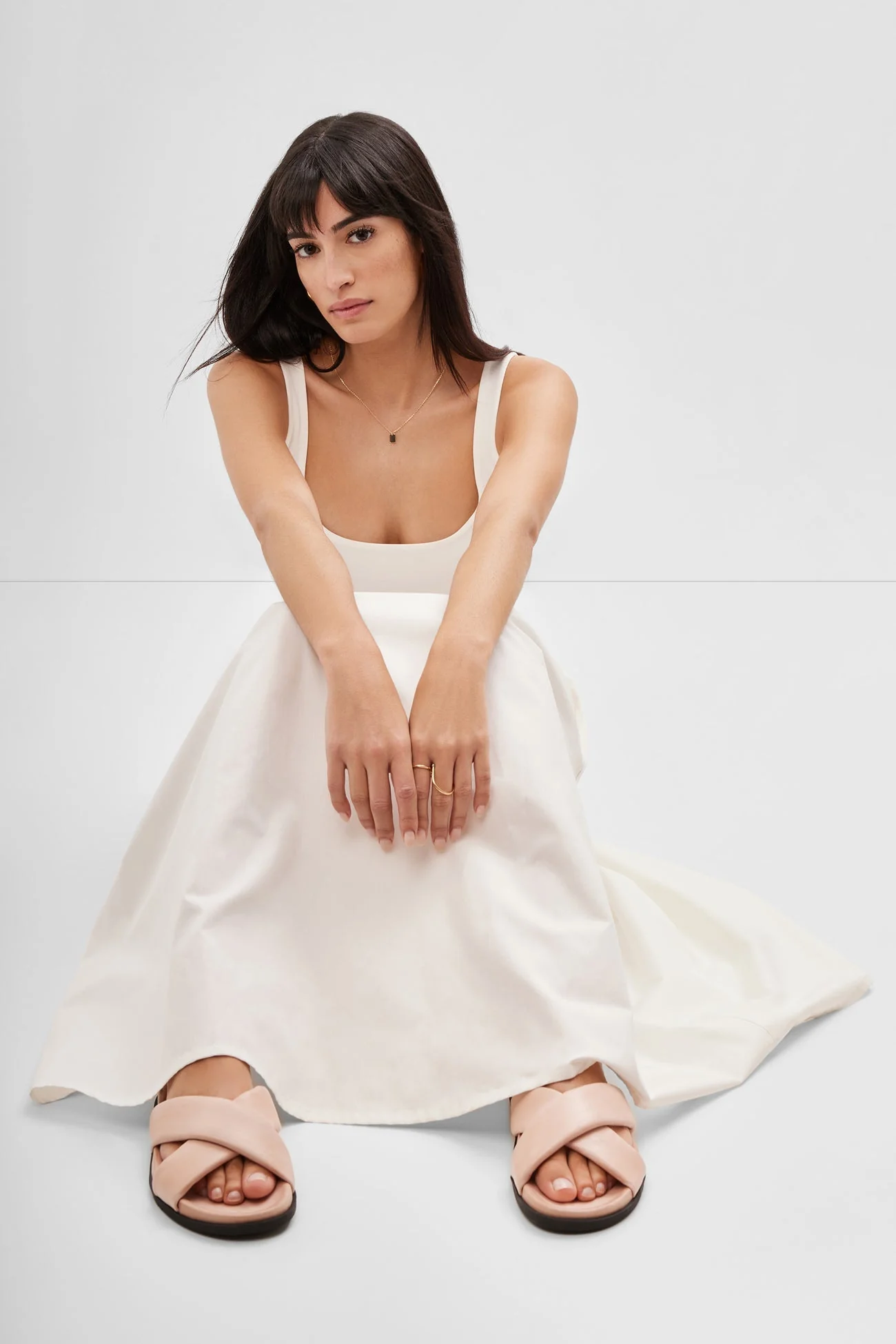 Clara Dress | Off White - Image 8