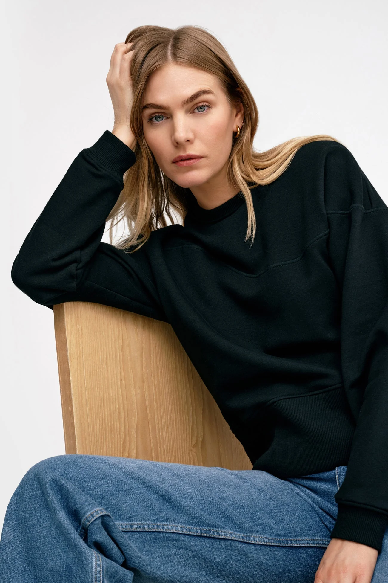 Collin Sweatshirt | Black - Image 5