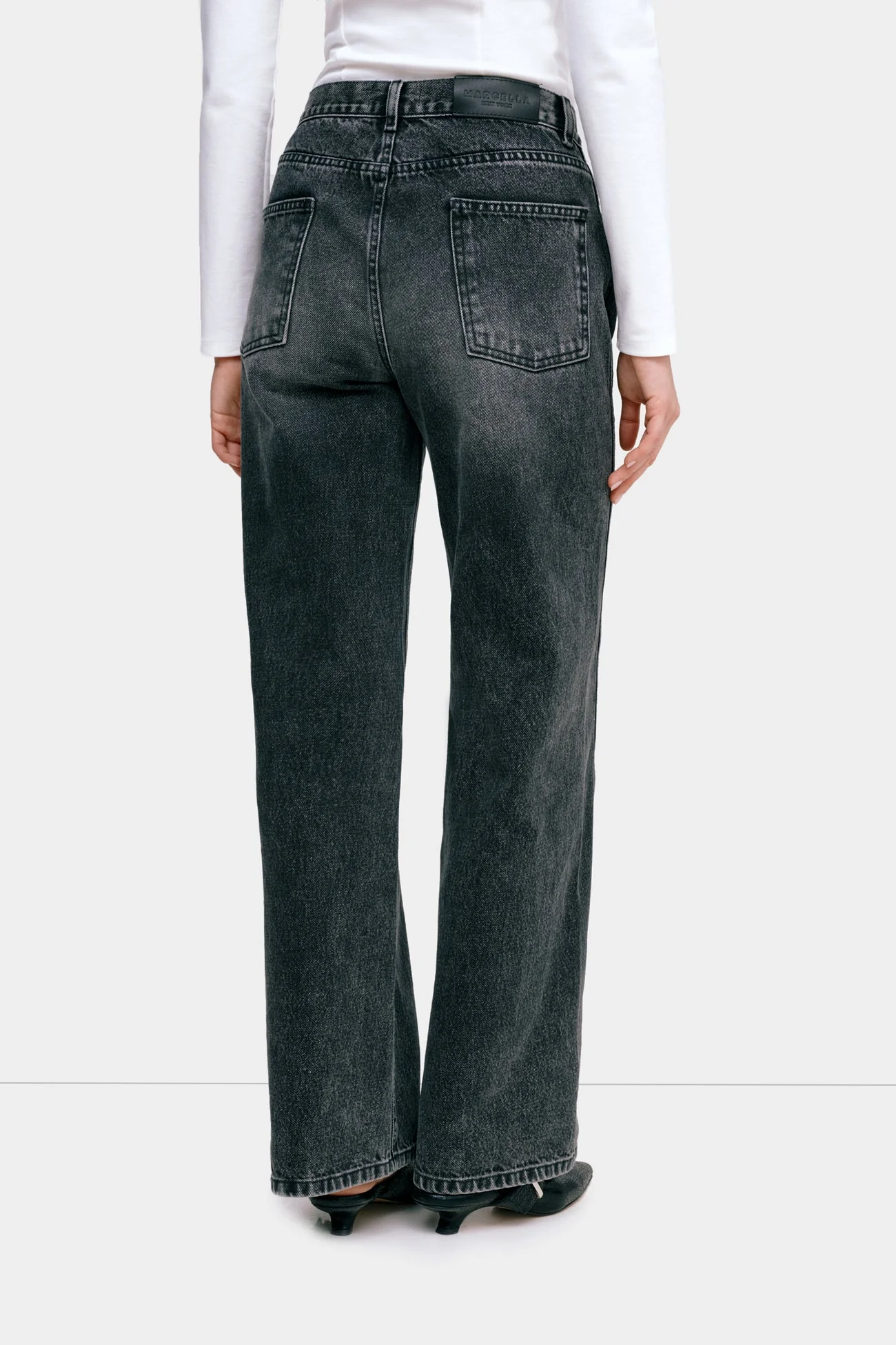 Connie Jeans | Washed Black - Image 3