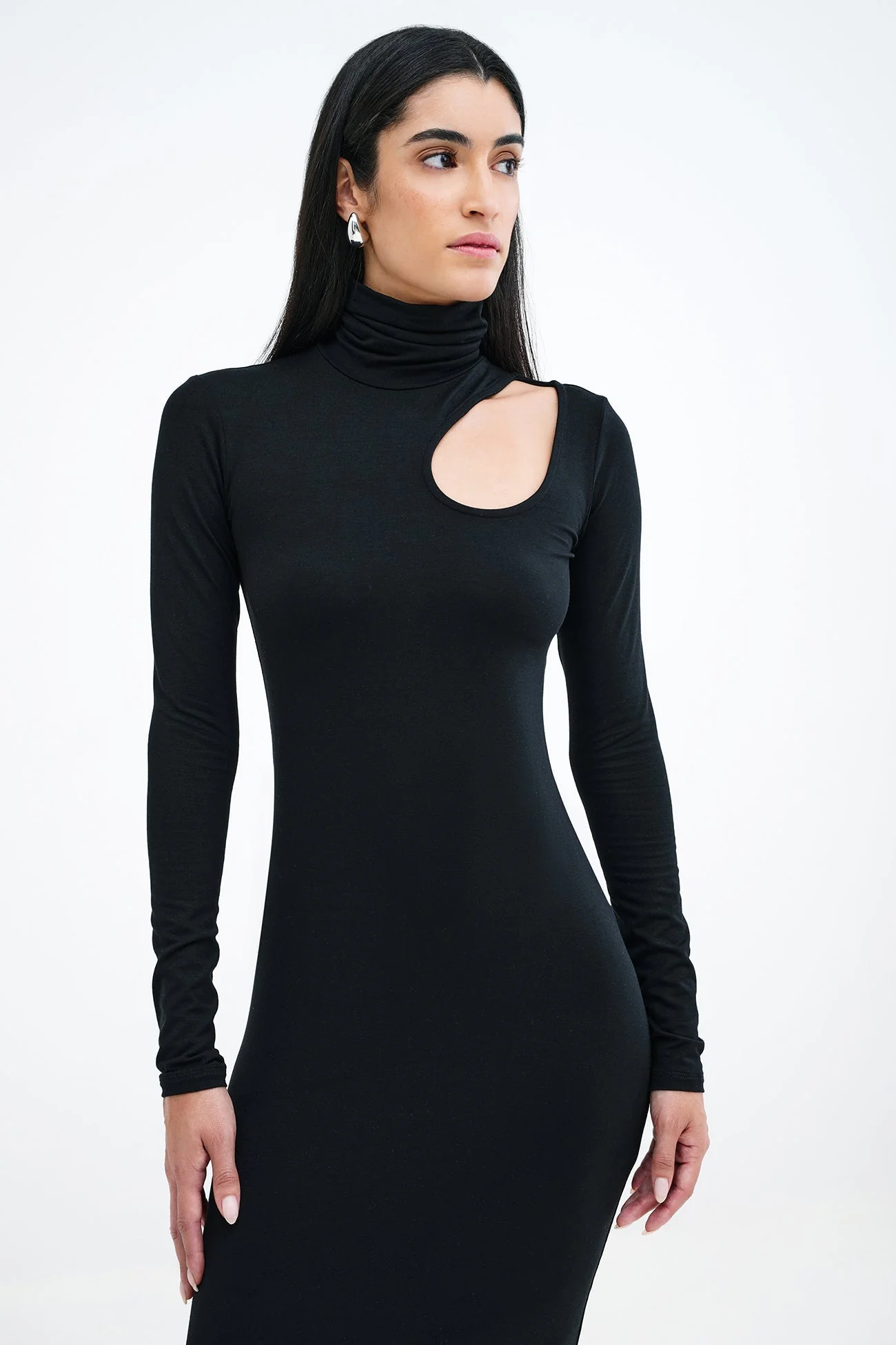 Dalia Dress | Black - Image 7