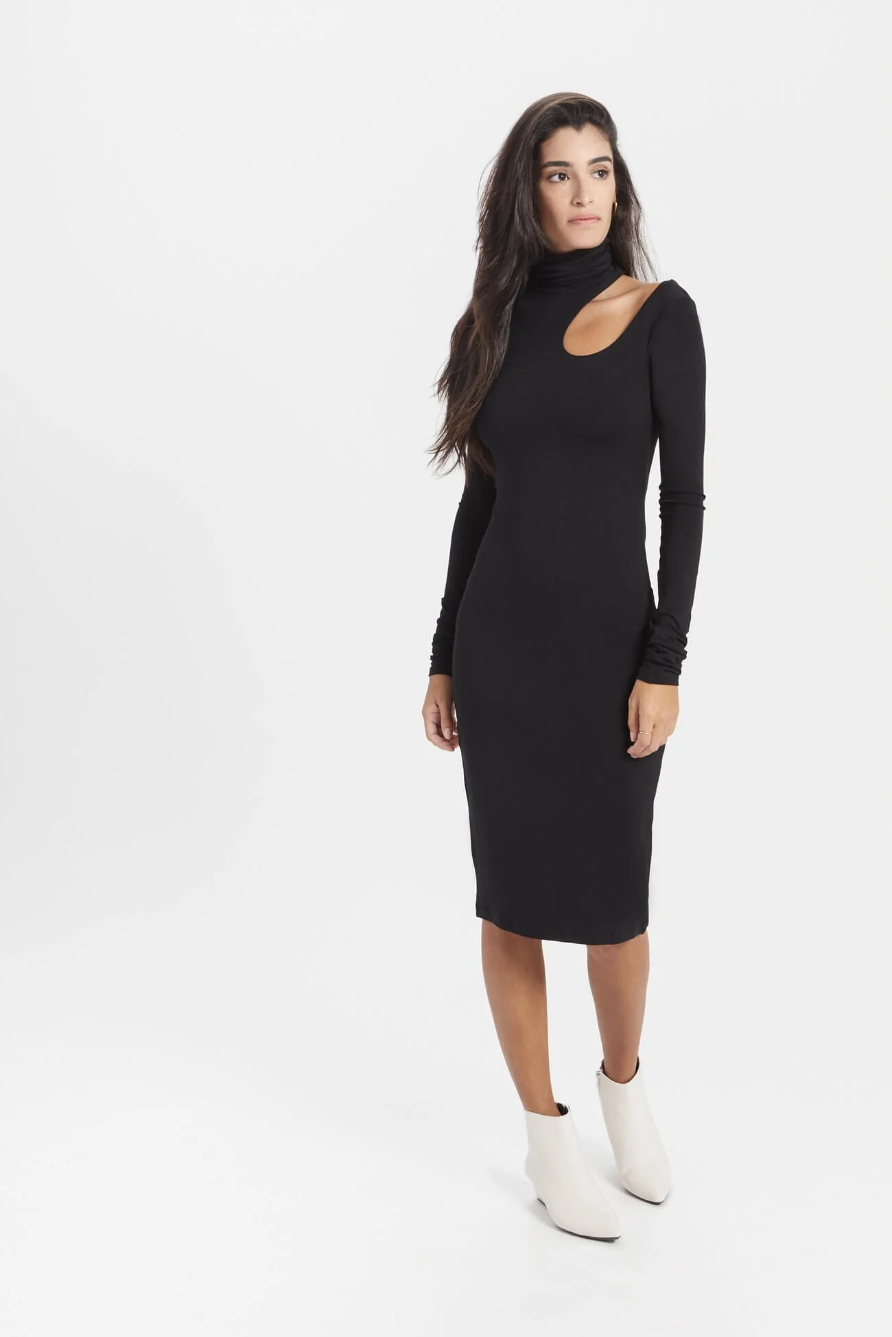 Dalia Dress | Black - Image 8
