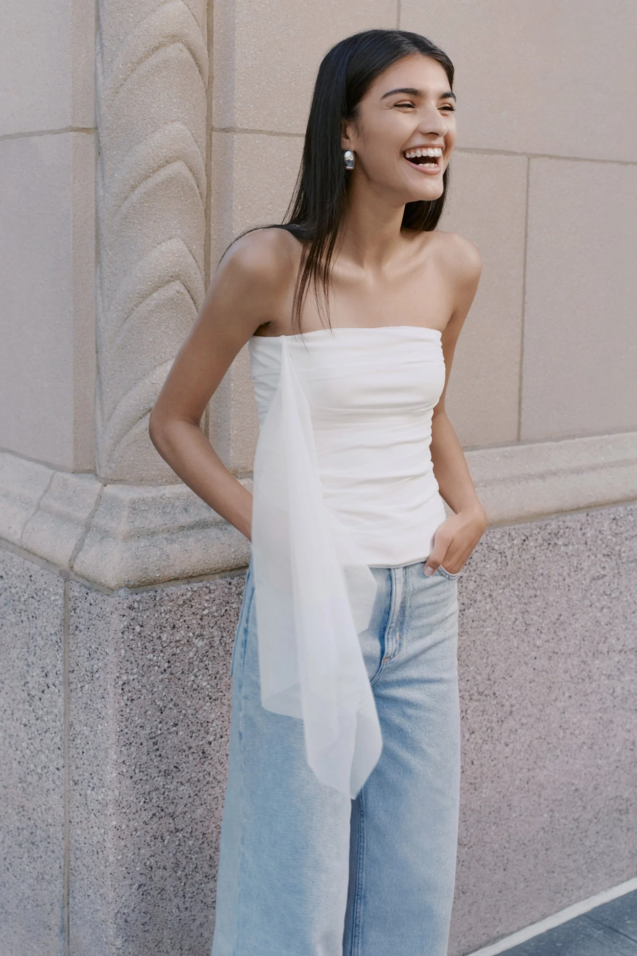 Drea Top | Off White - Image 2