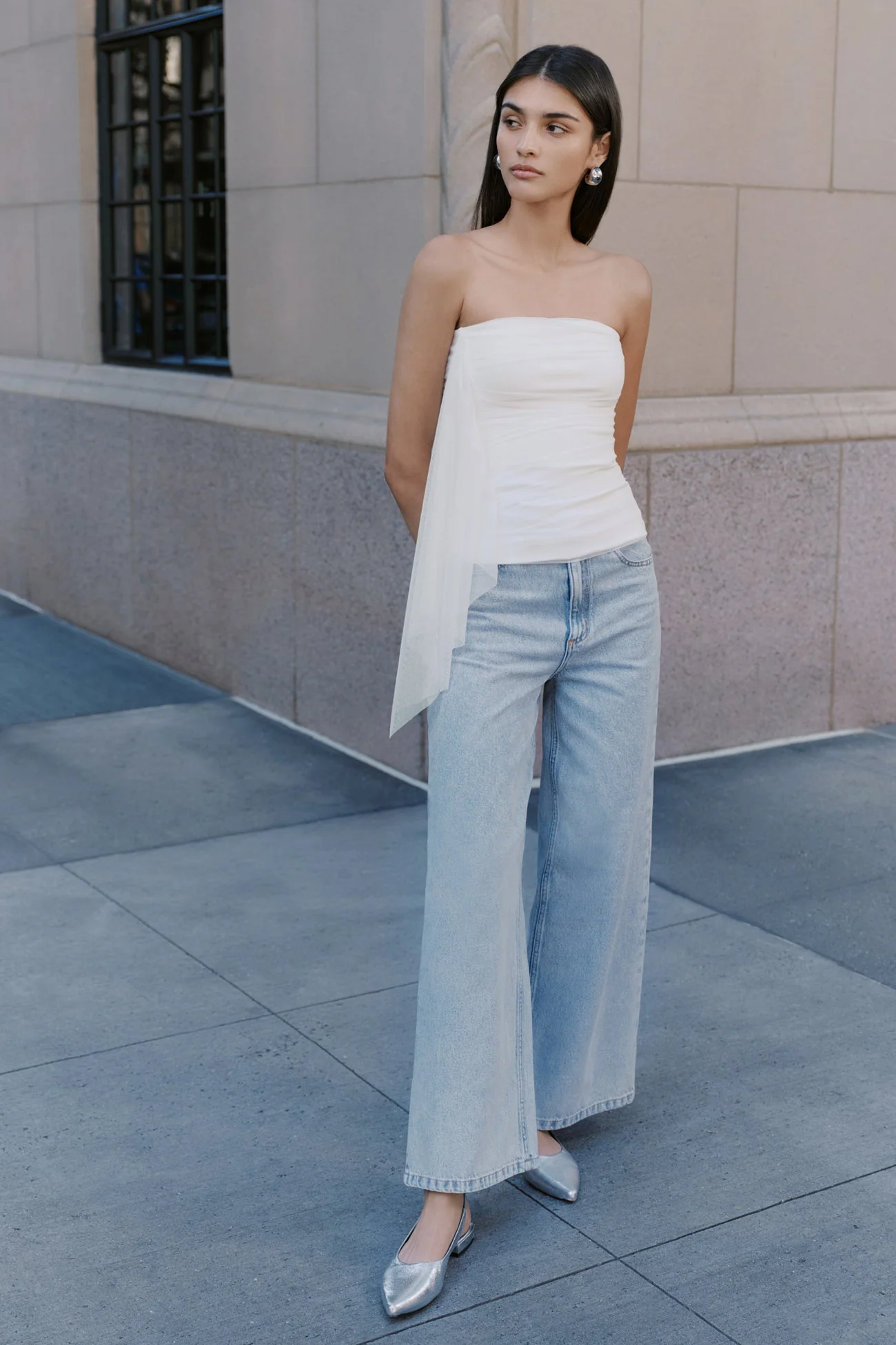 Drea Top | Off White - Image 3