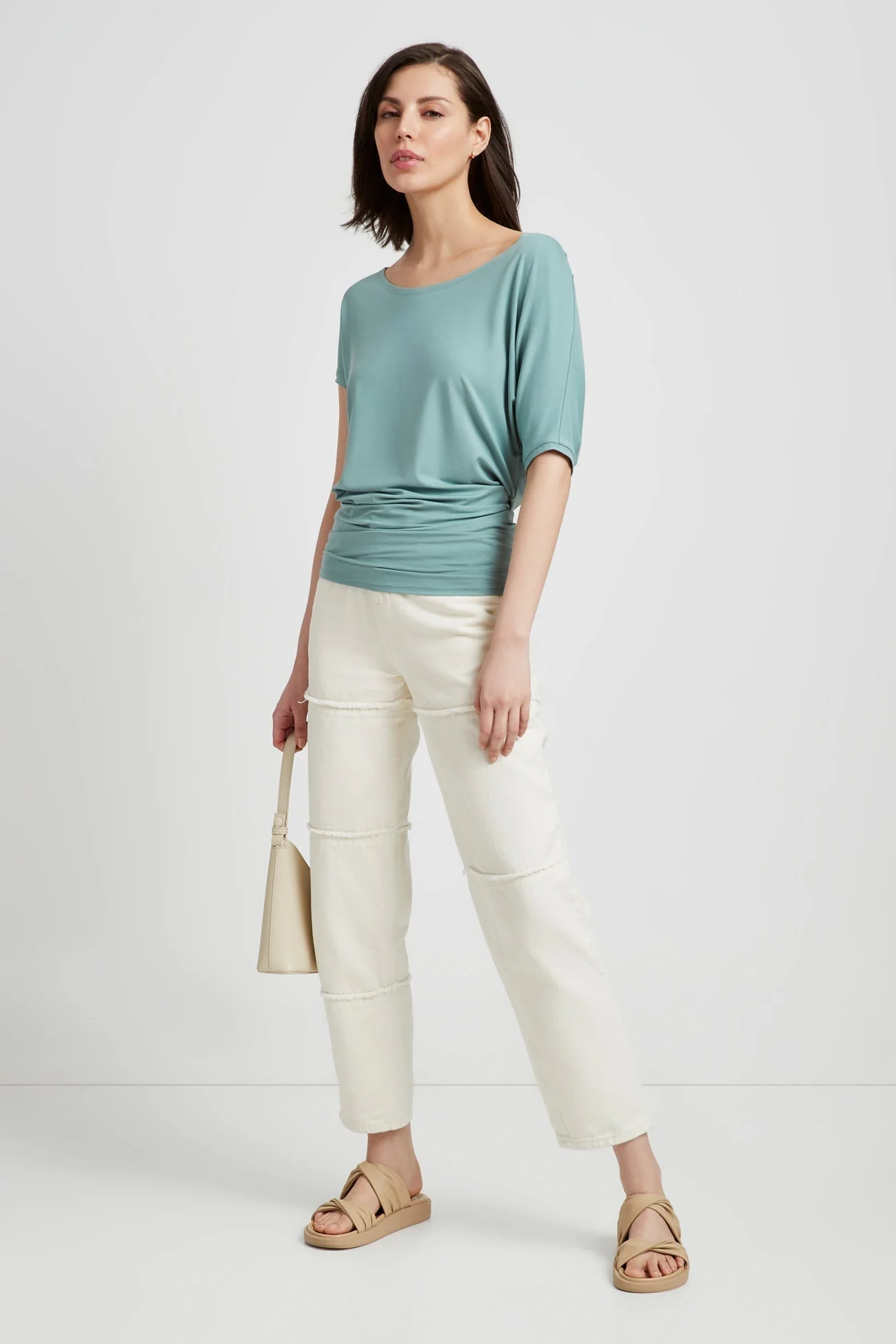 Elena Top | Slate Green - Image 6
