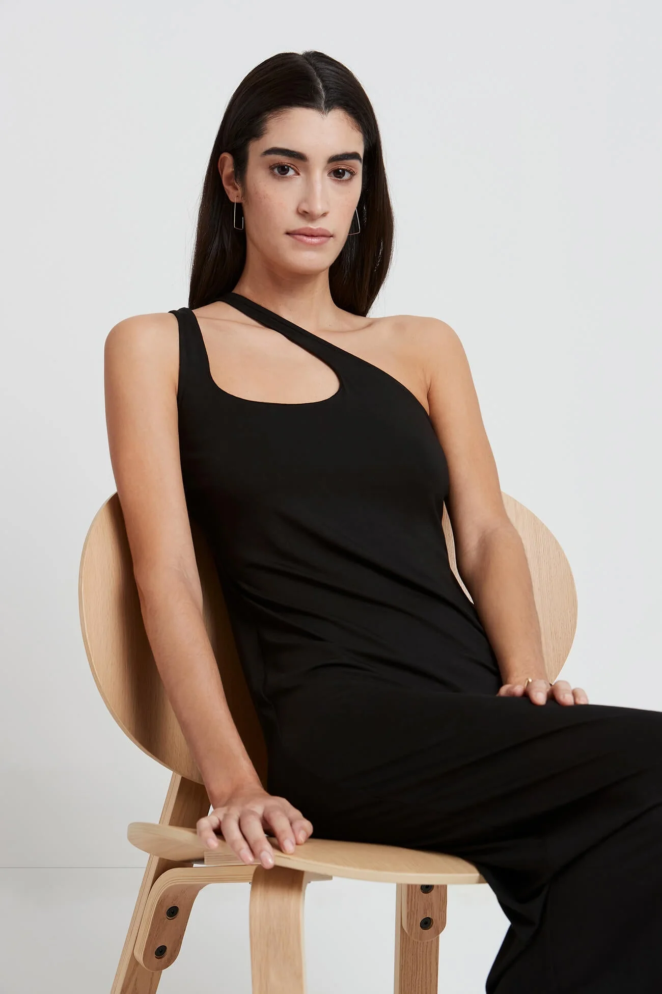 Empire Dress | Black - Image 2