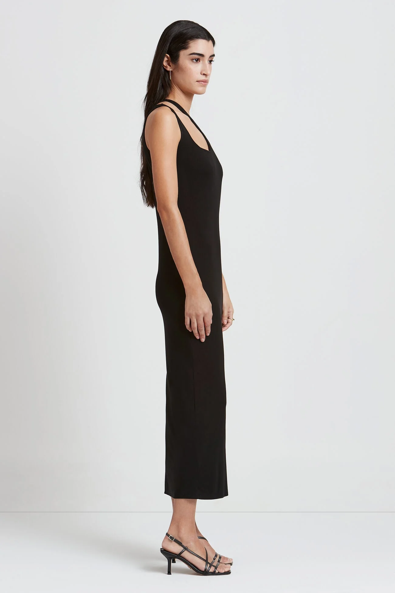 Empire Dress | Black - Image 4