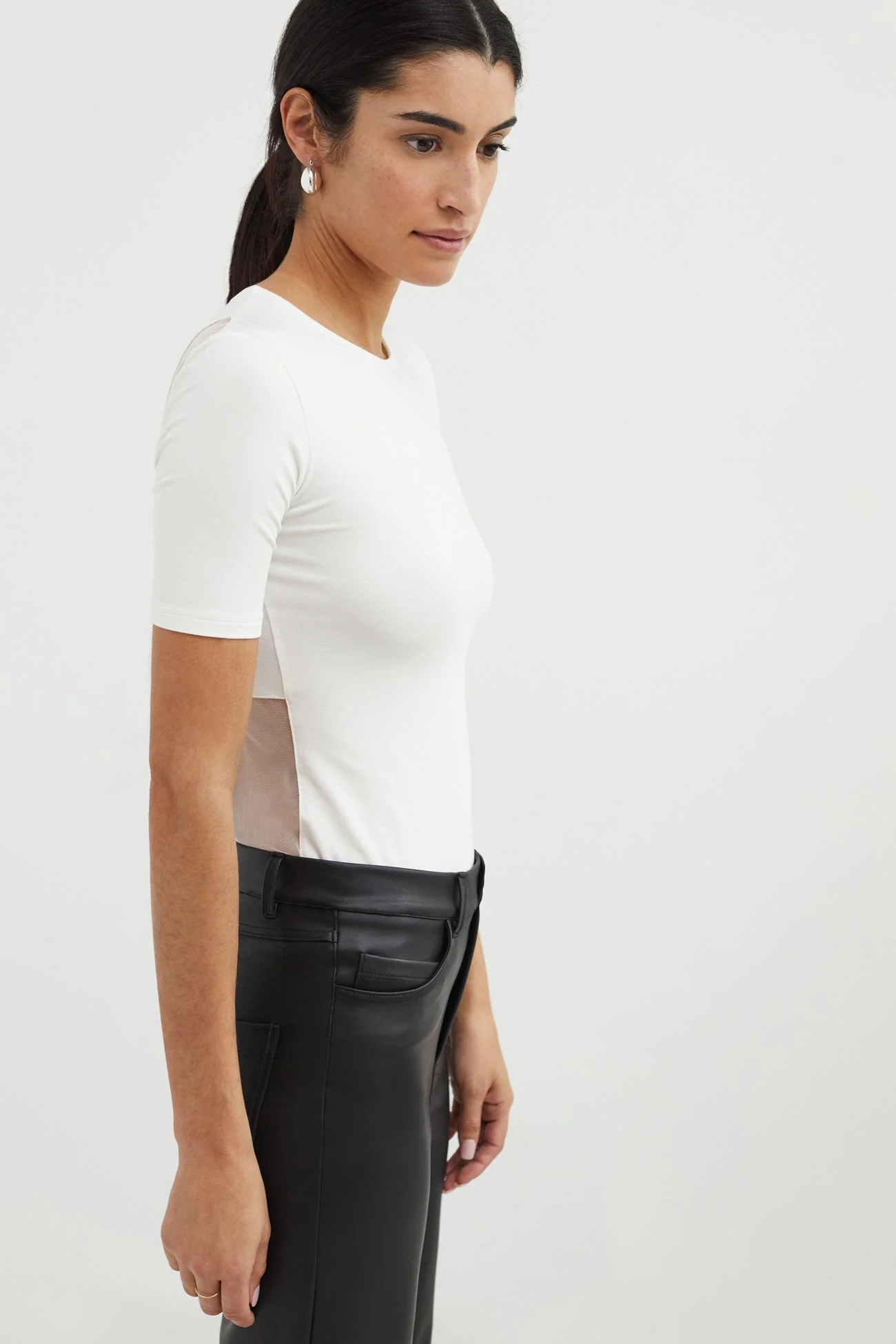Evie Top | Off White - Image 3