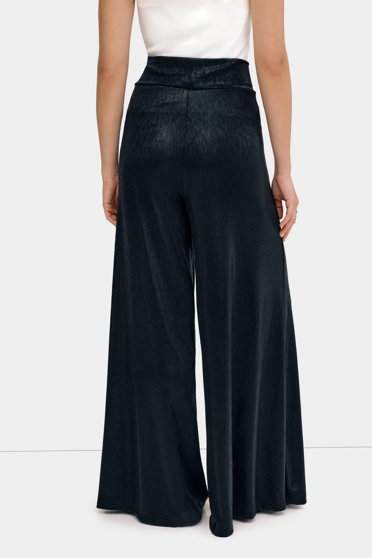 Georgia Metallic Pants | Onyx - Image 2
