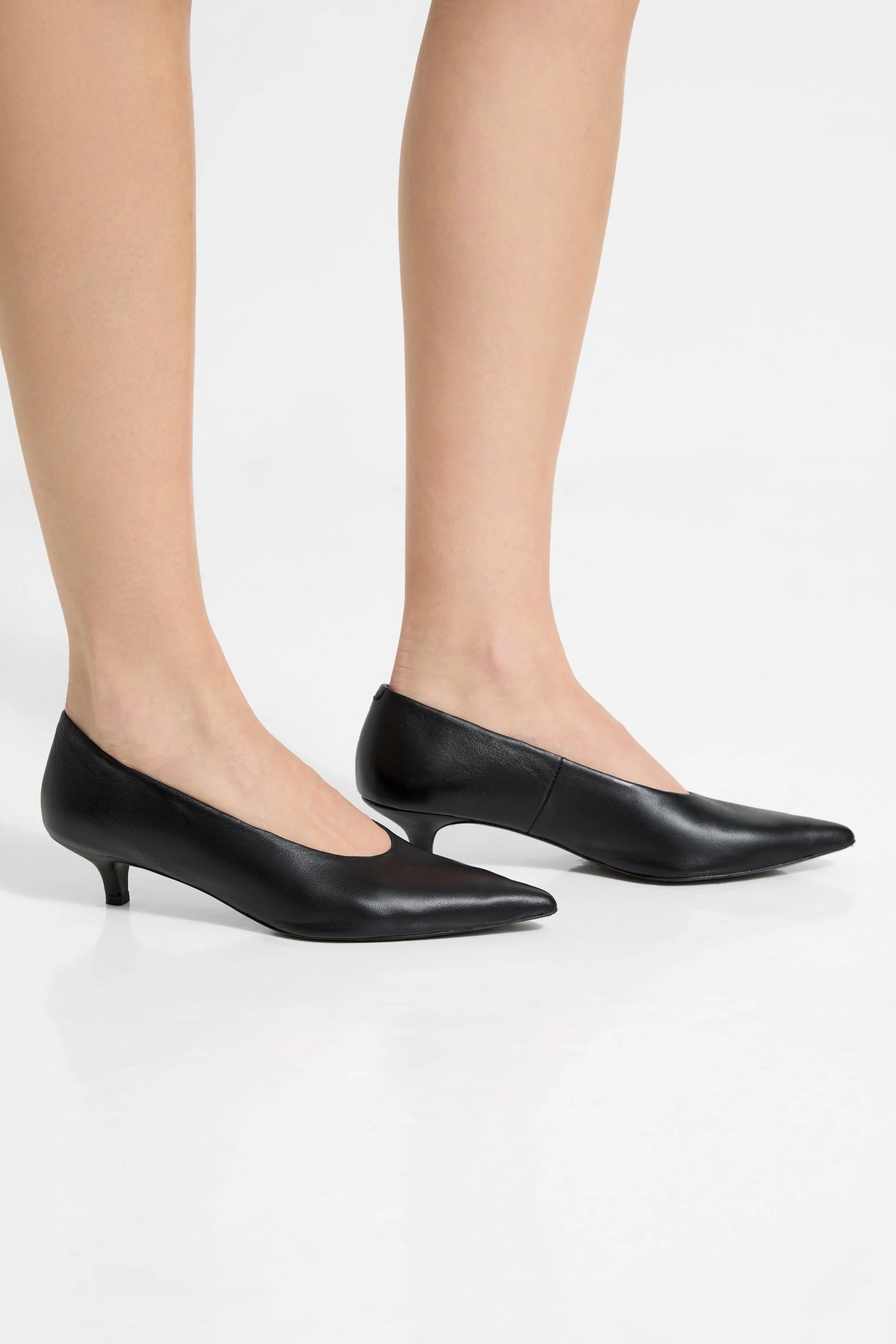 Grant Kitten Heels | Black - Image 3