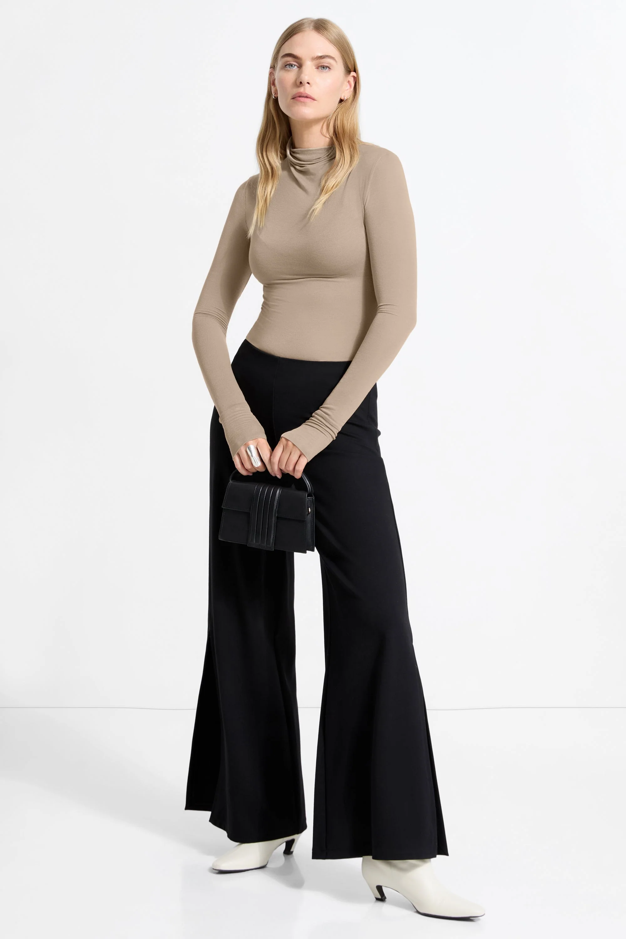Hailey Turtleneck | Sand - Image 5