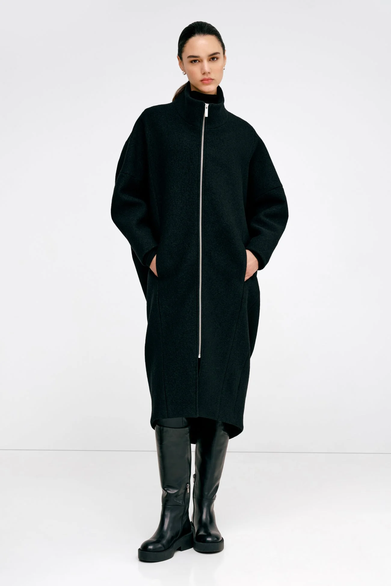 Herald Coat | Black - Image 4