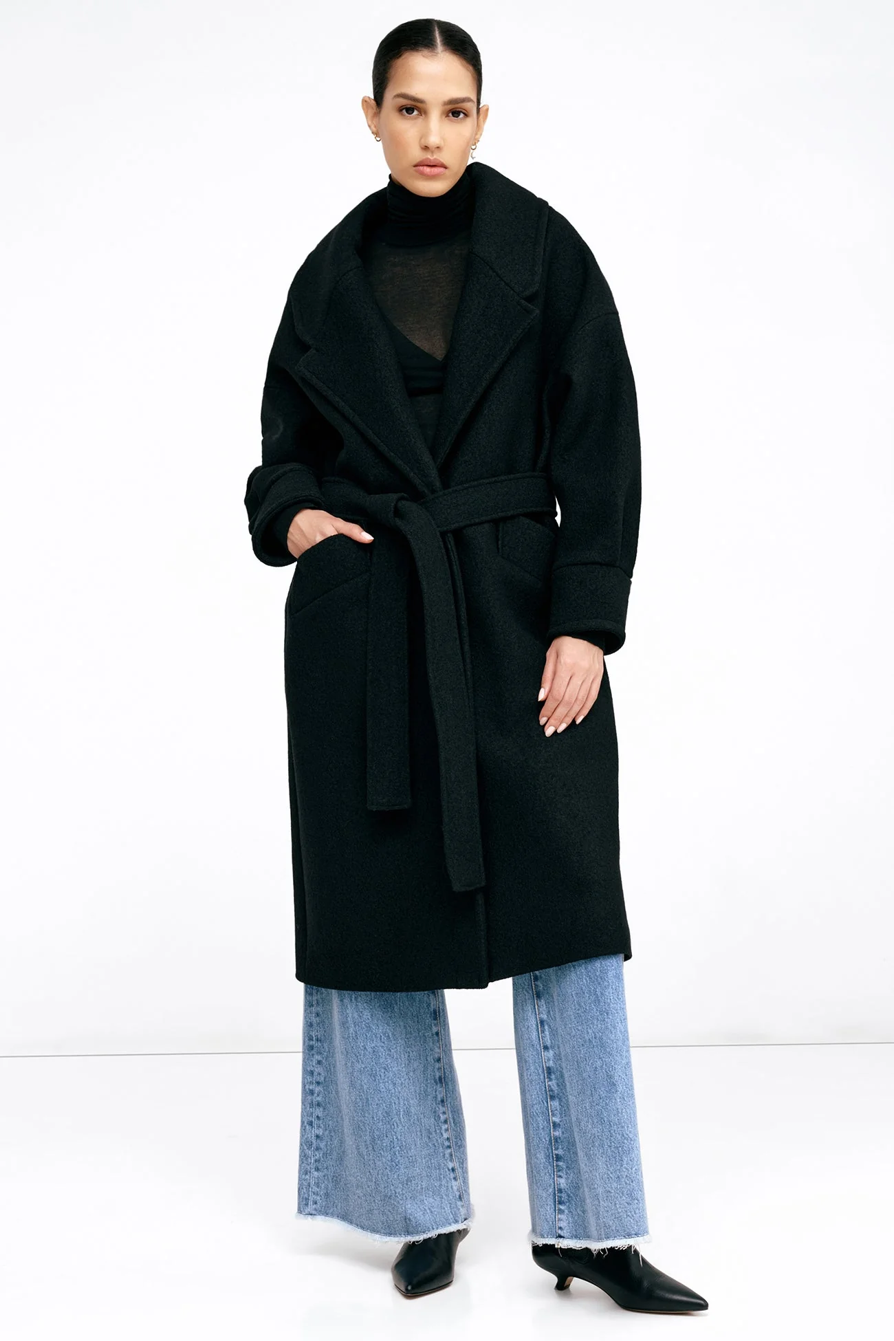 Jackie Coat | Black - Image 3