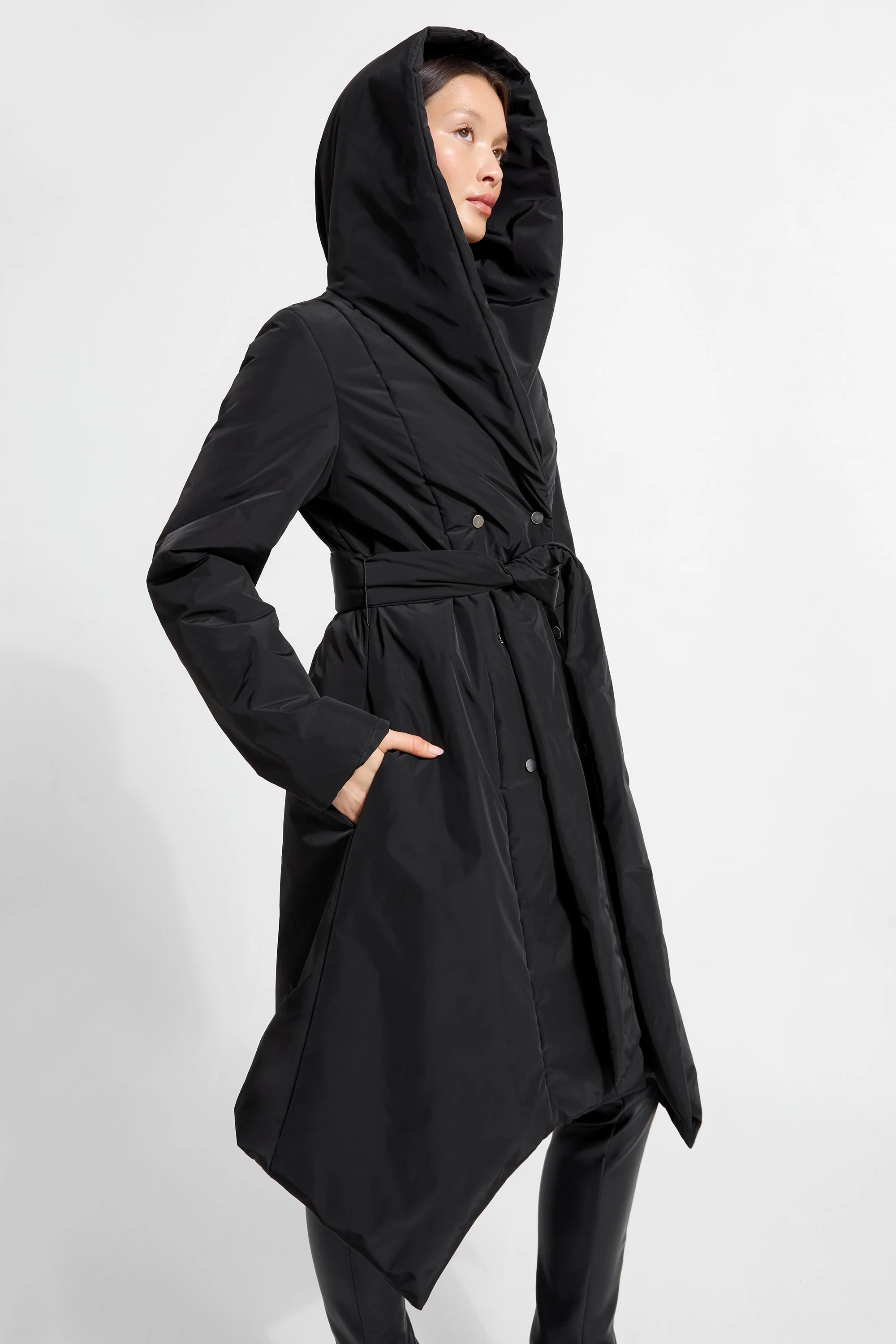 Jess Hooded Puffer | Black