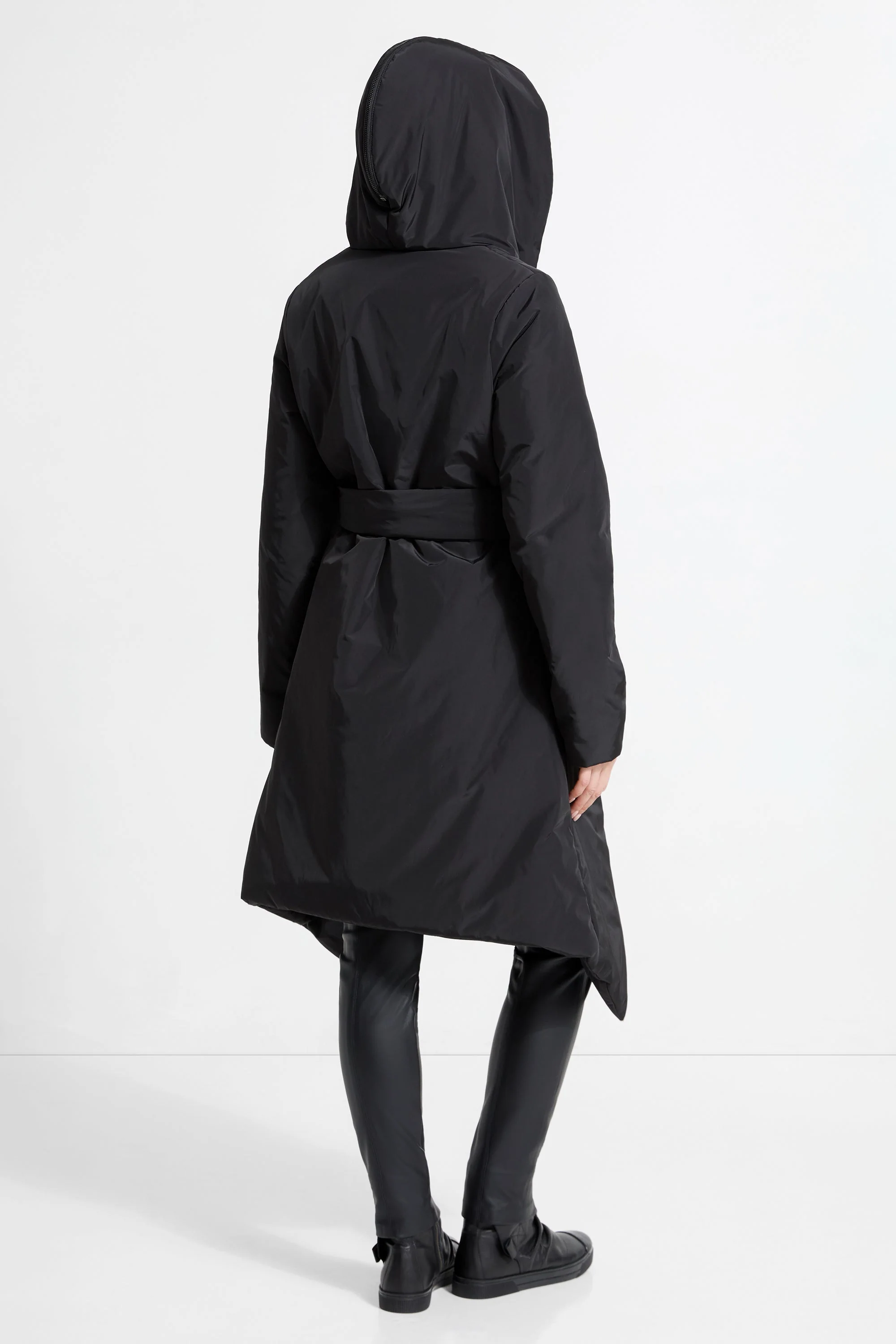 Jess Hooded Puffer | Black - Image 11