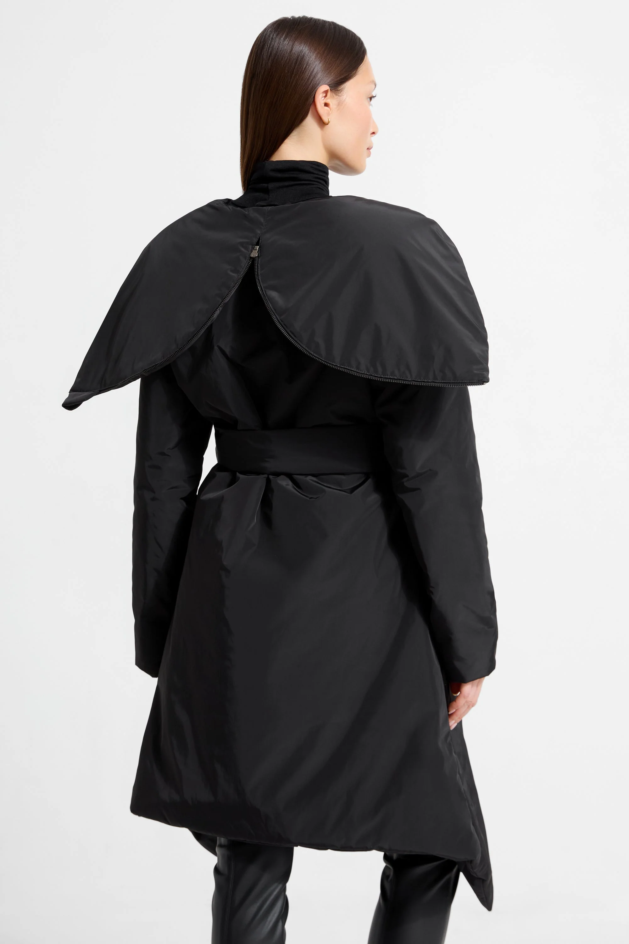 Jess Hooded Puffer | Black - Image 6